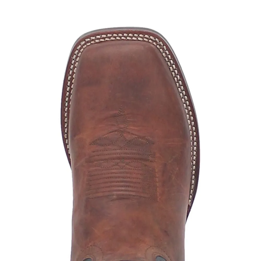 Dan Post Cowboy Certified Winslow Brown Square Toe Leather Boot