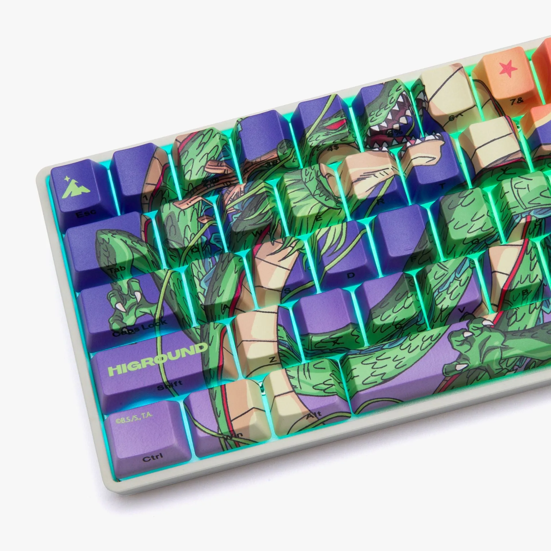 DBZ x HG Performance Base 65 Keyboard - Shenron