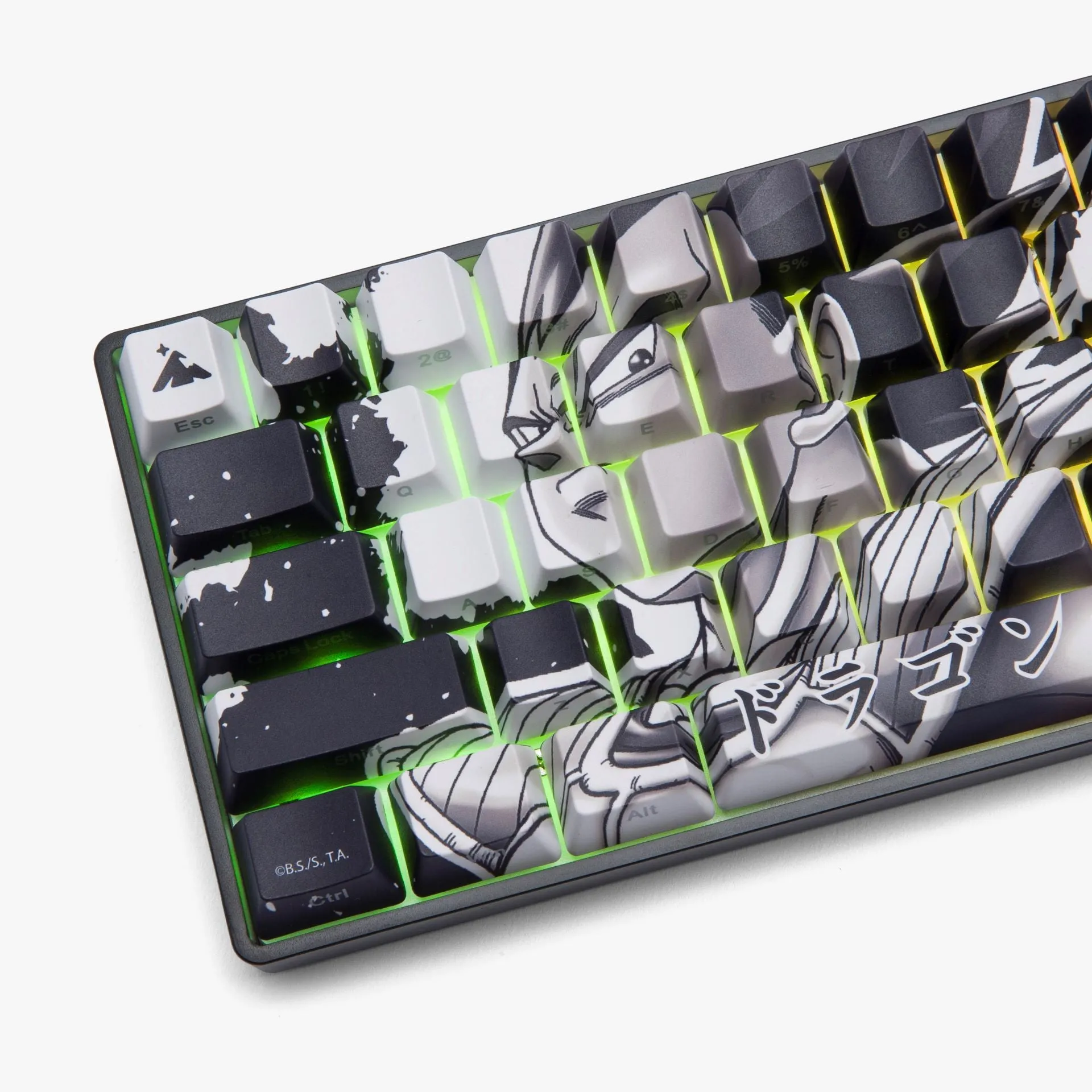 DBZ x HG Performance Base 65 Keyboard - Vegeta