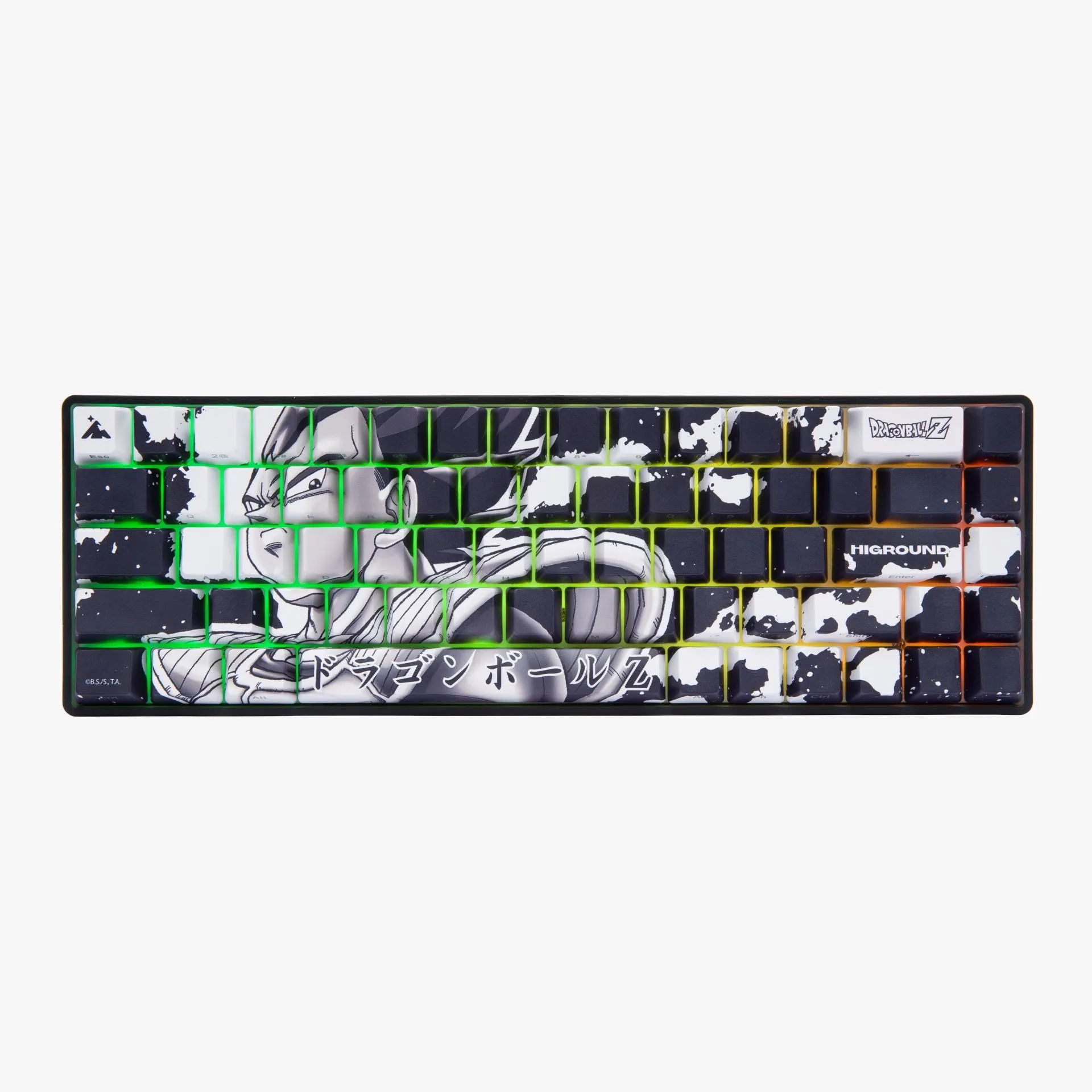 DBZ x HG Performance Base 65 Keyboard - Vegeta