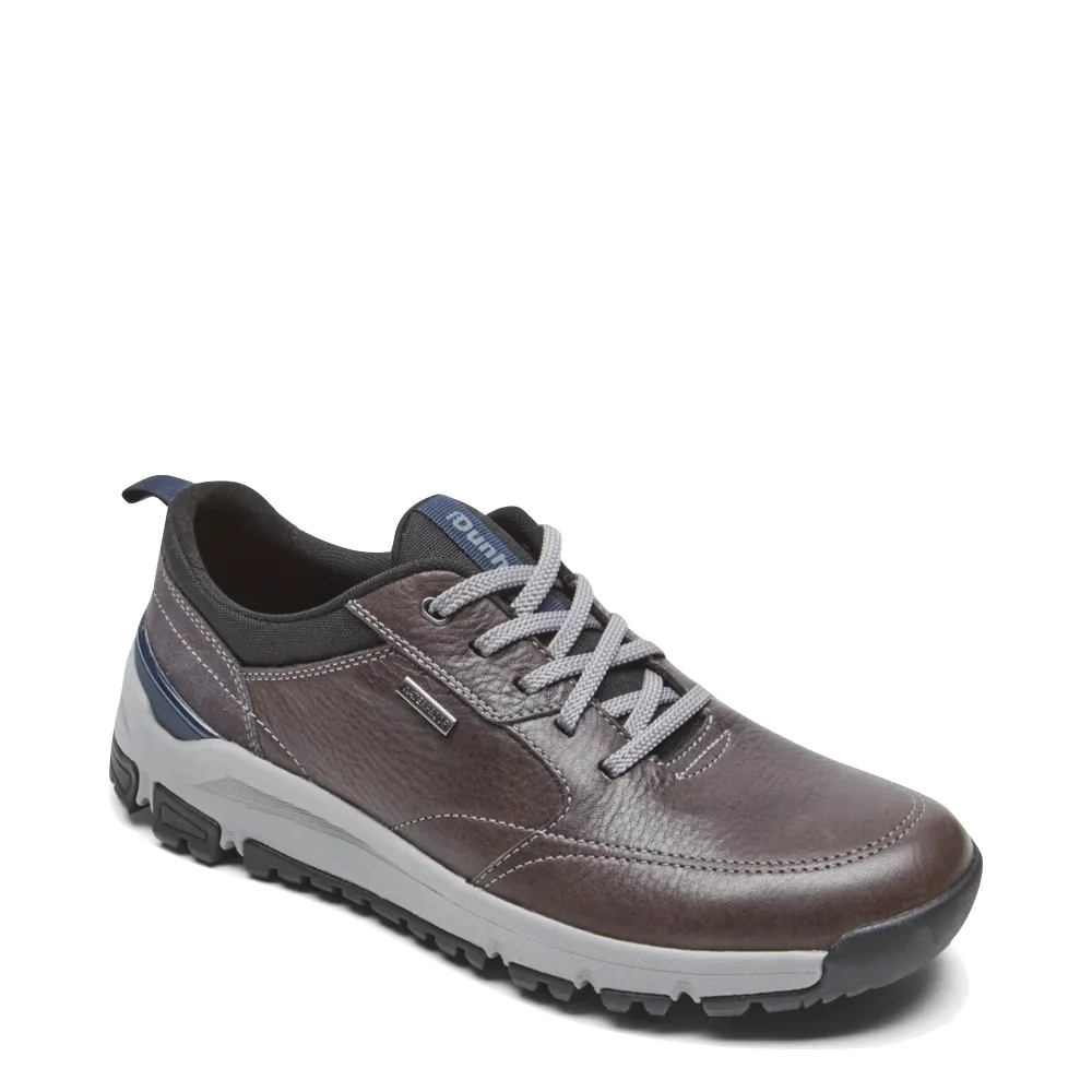 Dunham Men's Glastonbury Ubal Waterproof Shoe in Steel Grey