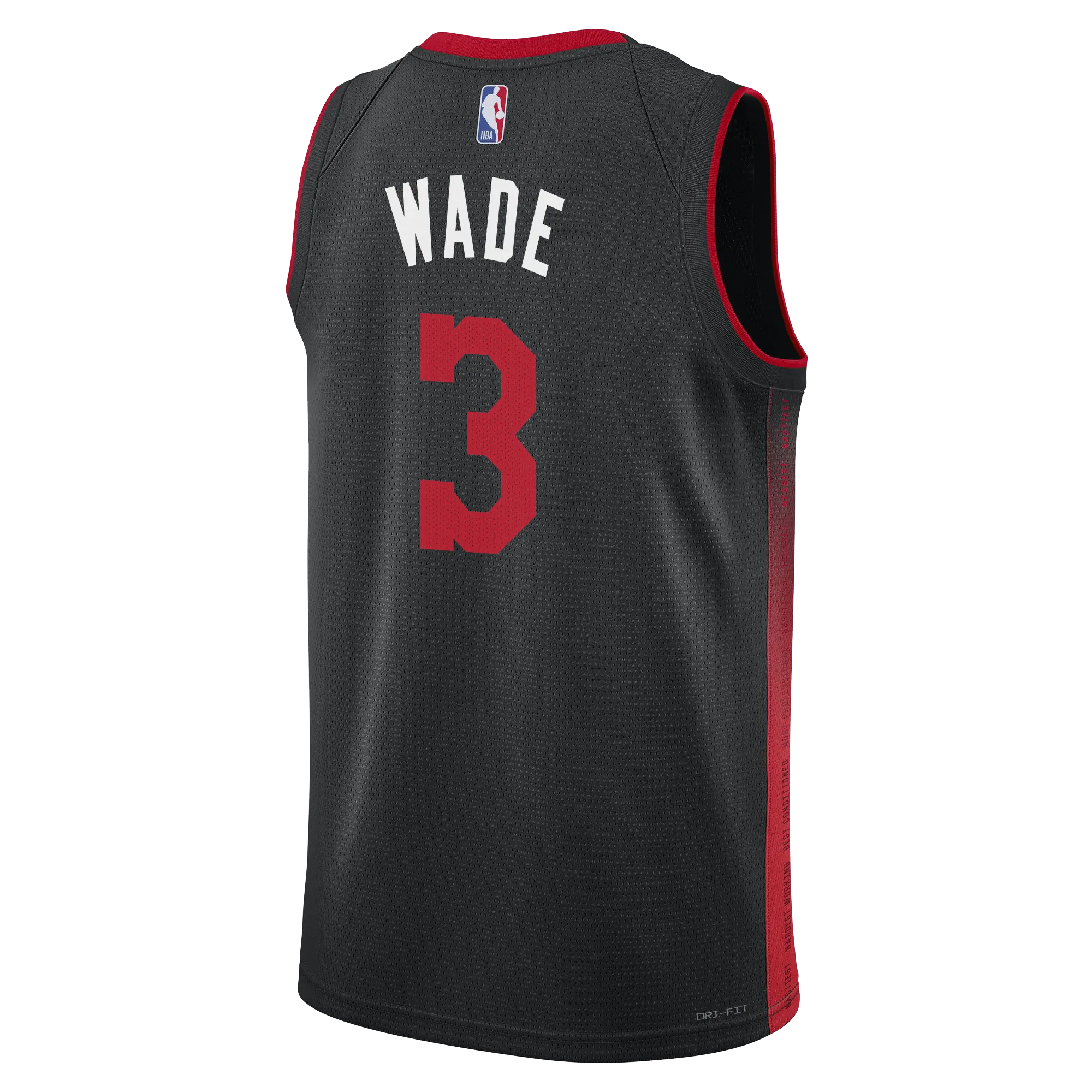 Dwyane Wade Nike HEAT Culture Youth Swingman Jersey