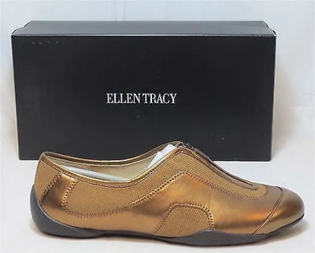 ELLEN TRACY Women's Astra Slip Ons - Dark Bronze