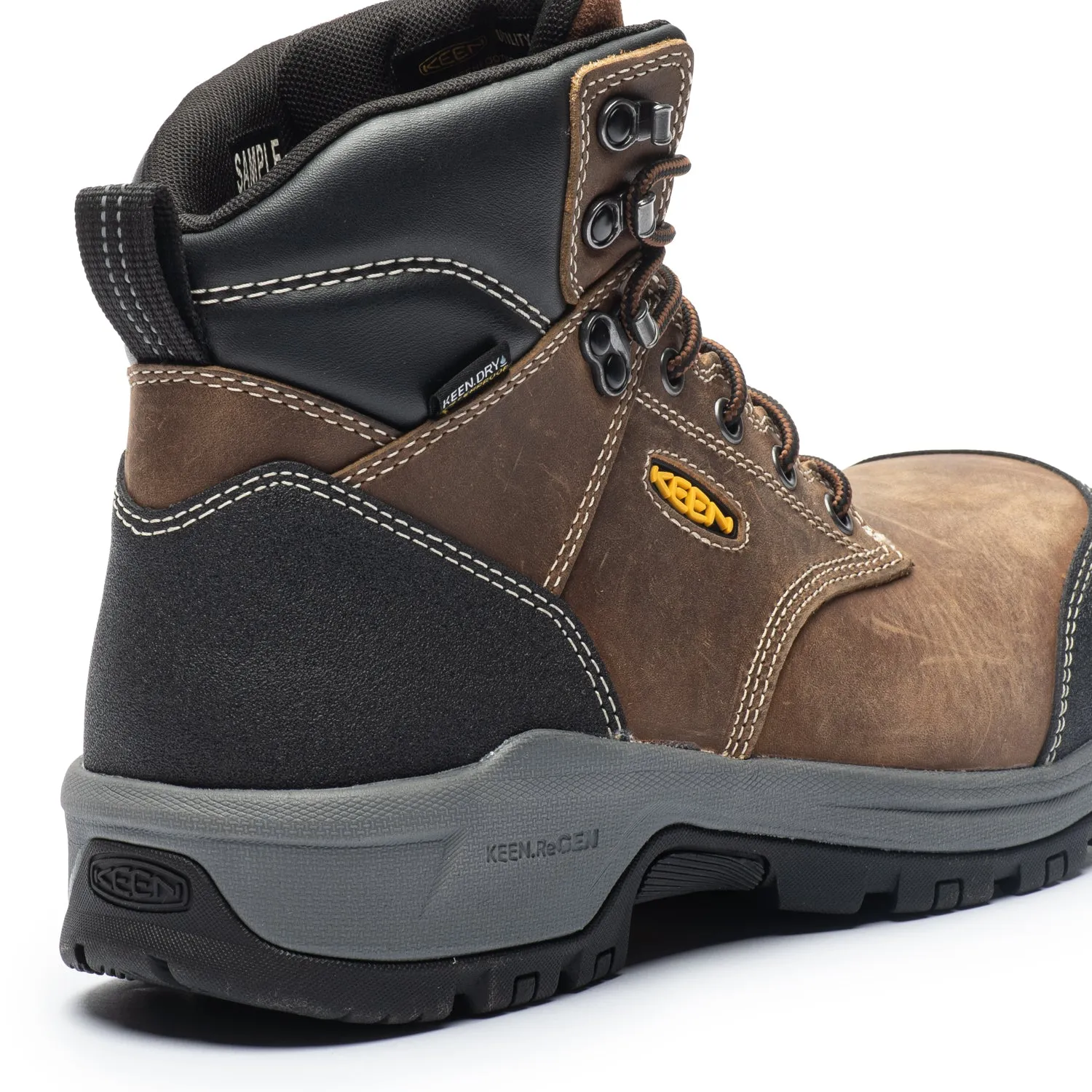 Evanston Women's 6" Waterproof Composite Toe Work Boots 1029856