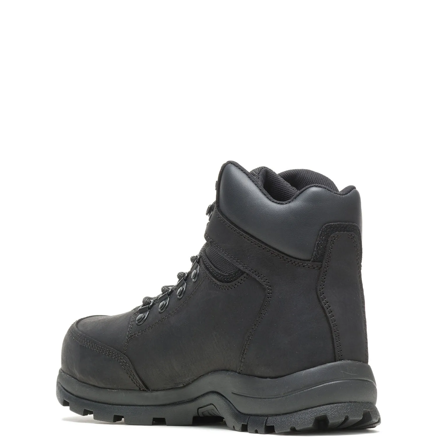 Grayson Steel-Toe Waterproof Mid Work boot Black