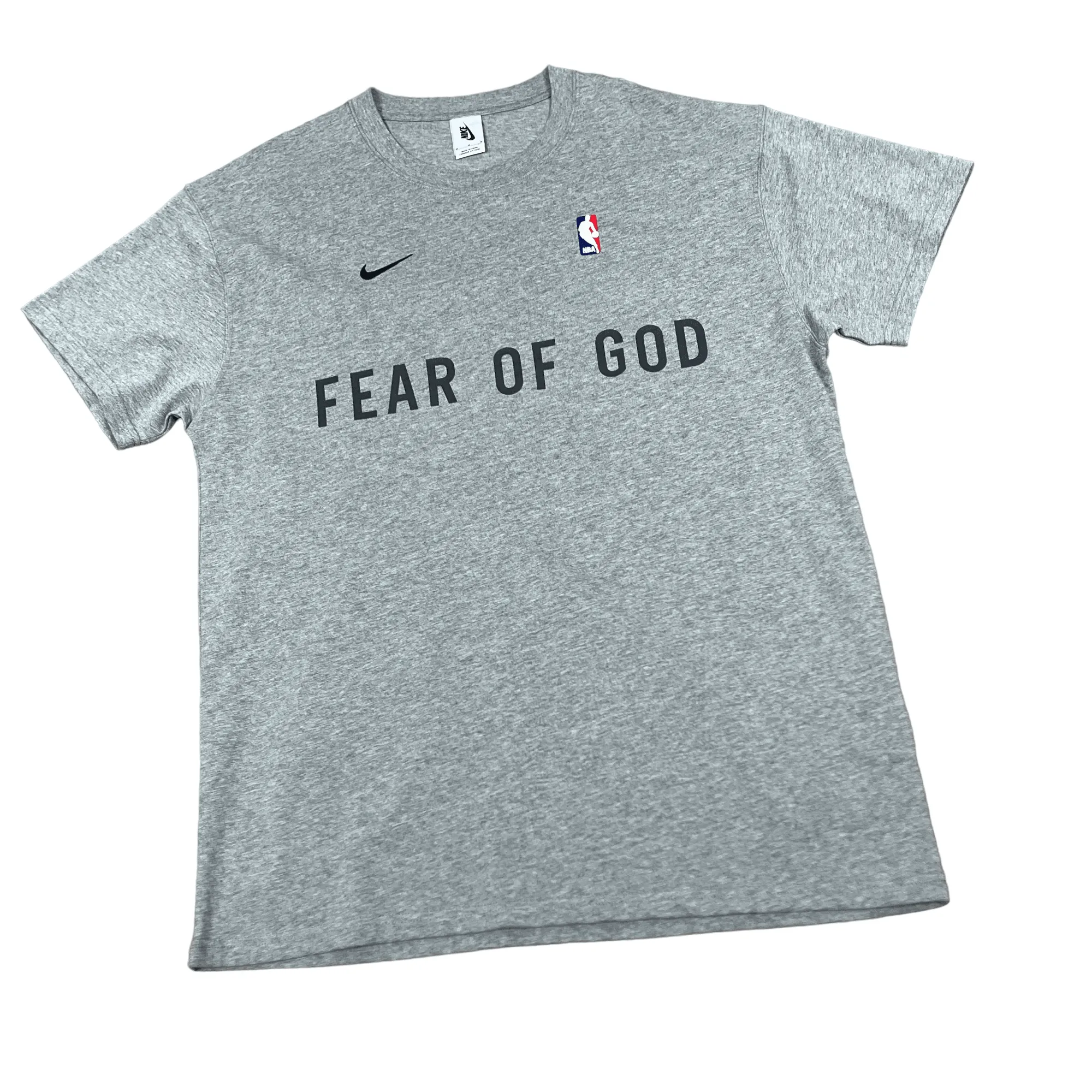 Grey Nike x Fear of God (FOG) Tee - Medium