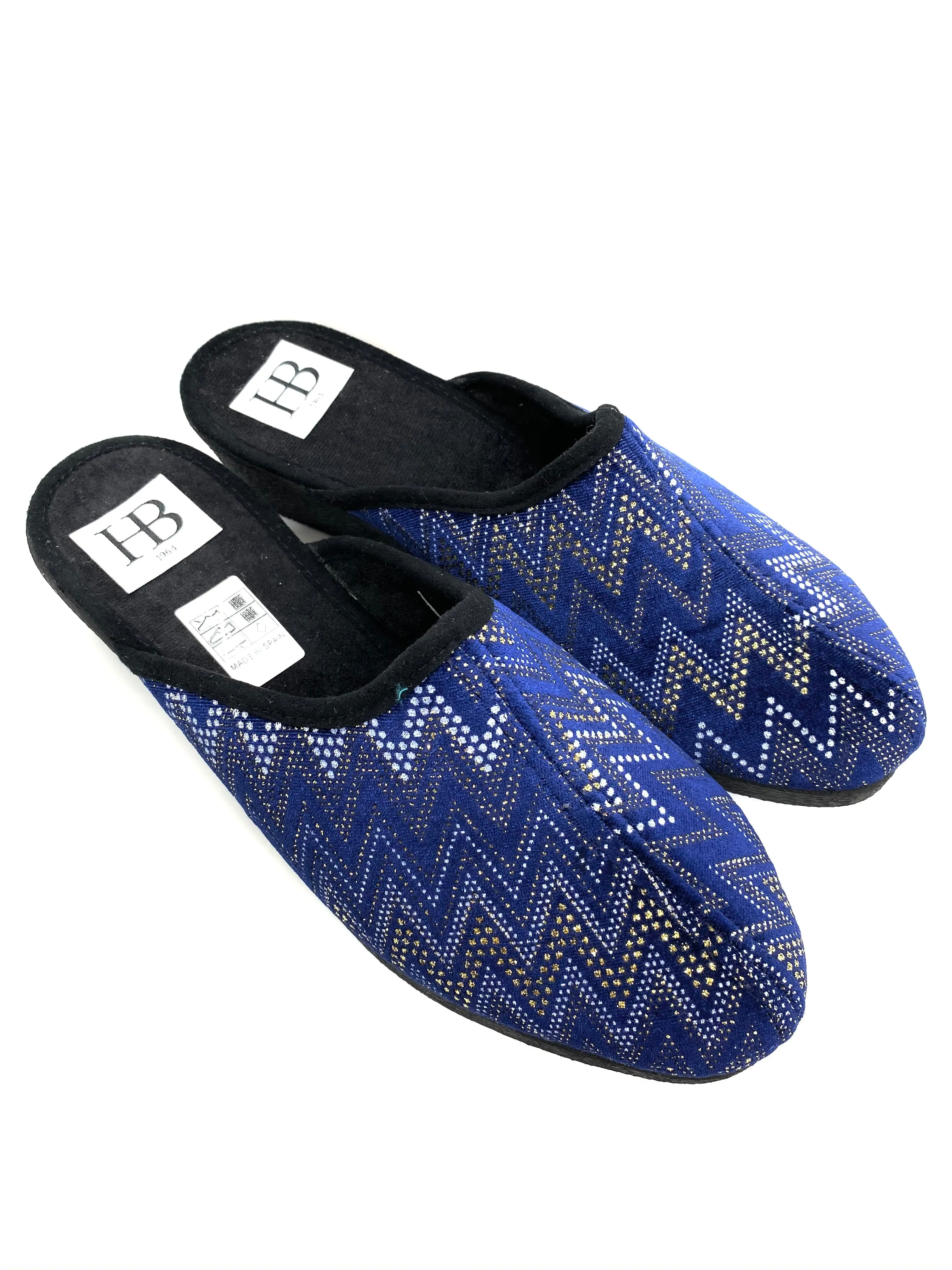 HB Habana Ladies Mule Slipper Navy