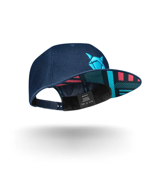 INCYLENCE Cap Elements Navy Cyan Inferno