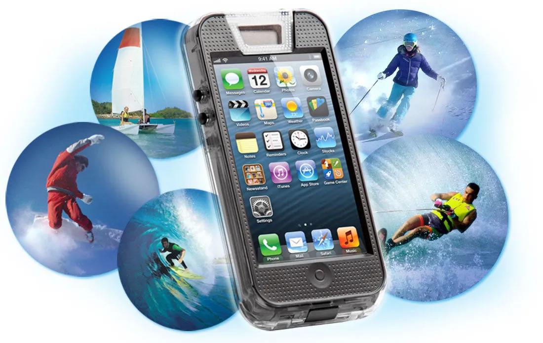 iPhone 5/5S Waterproof Case - Black