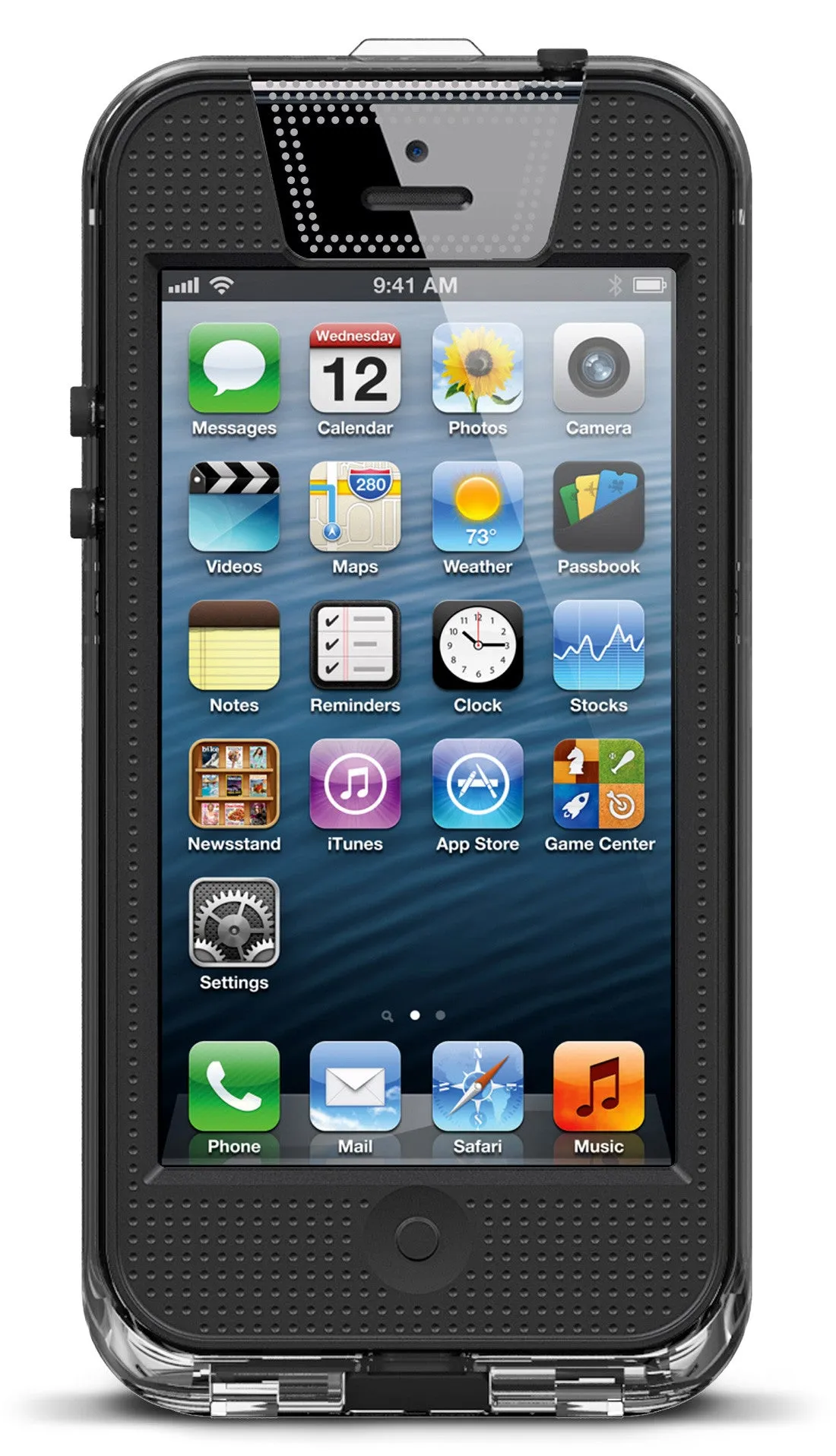 iPhone 5/5S Waterproof Case - Black