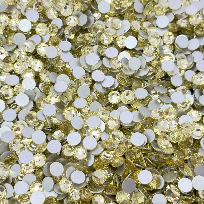 Jonquil glass rhinestones