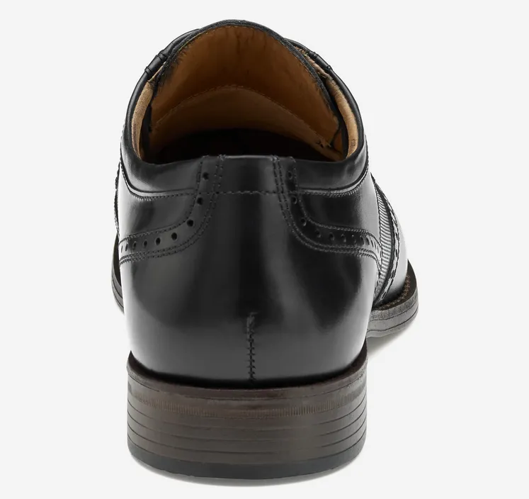 Lewis Embossed Wingtip, Black