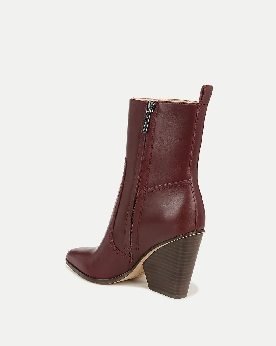 Logan Leather Bootie