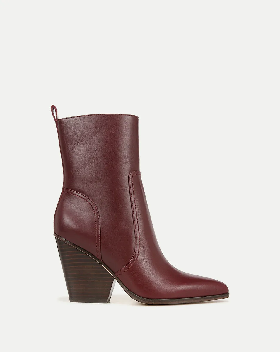 Logan Leather Bootie