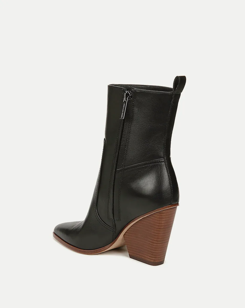 Logan Leather Bootie