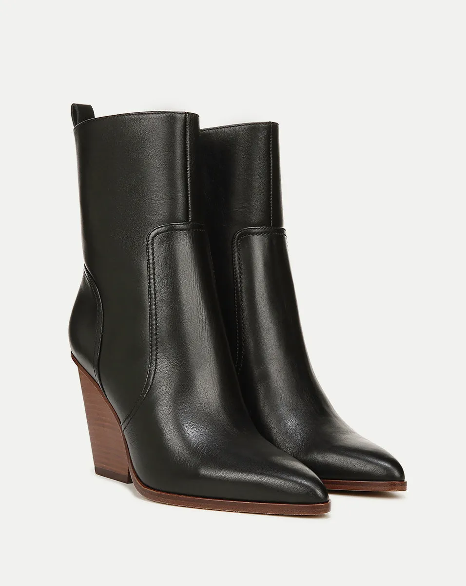 Logan Leather Bootie