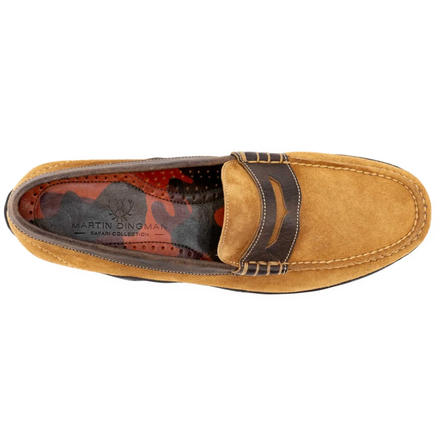 Martin Dingman Bill African Kudu Penny Loafer