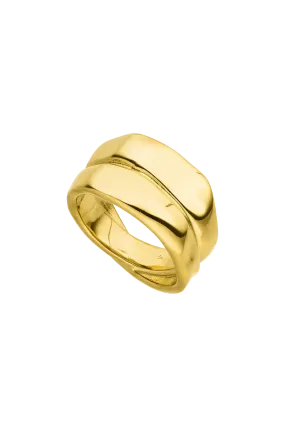 Molten Ring 14K Gold Plated