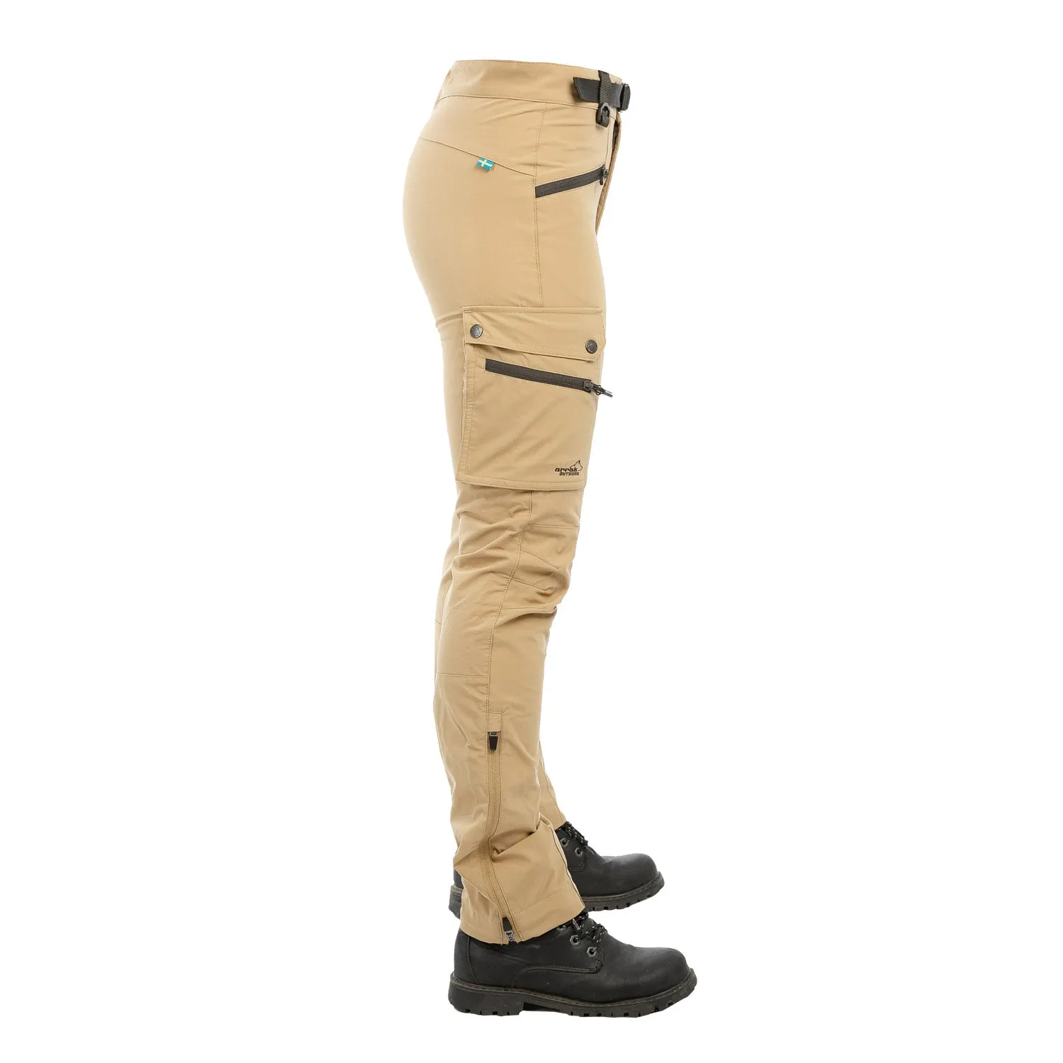 Motion Flex Pant Lady Khaki (Long) Inseam 34"