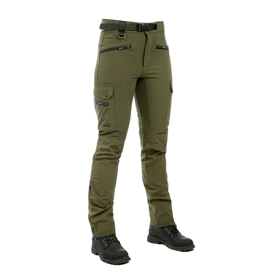 Motion Flex Pant Lady Olive (Long) Inseam 34"