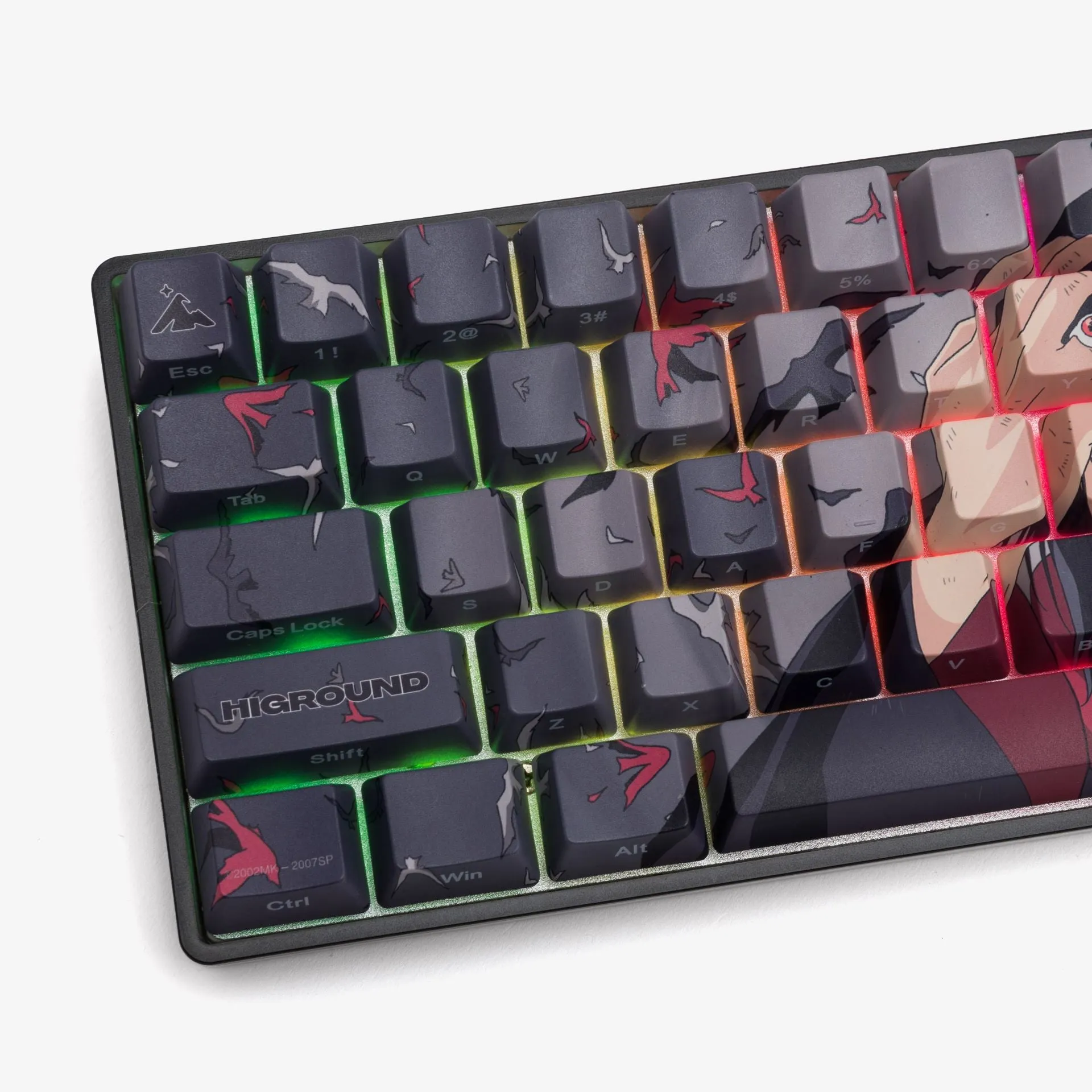 Naruto x HG Performance Base 65 Keyboard - Itachi Edition: Premium Mechanical Gaming Keyboard