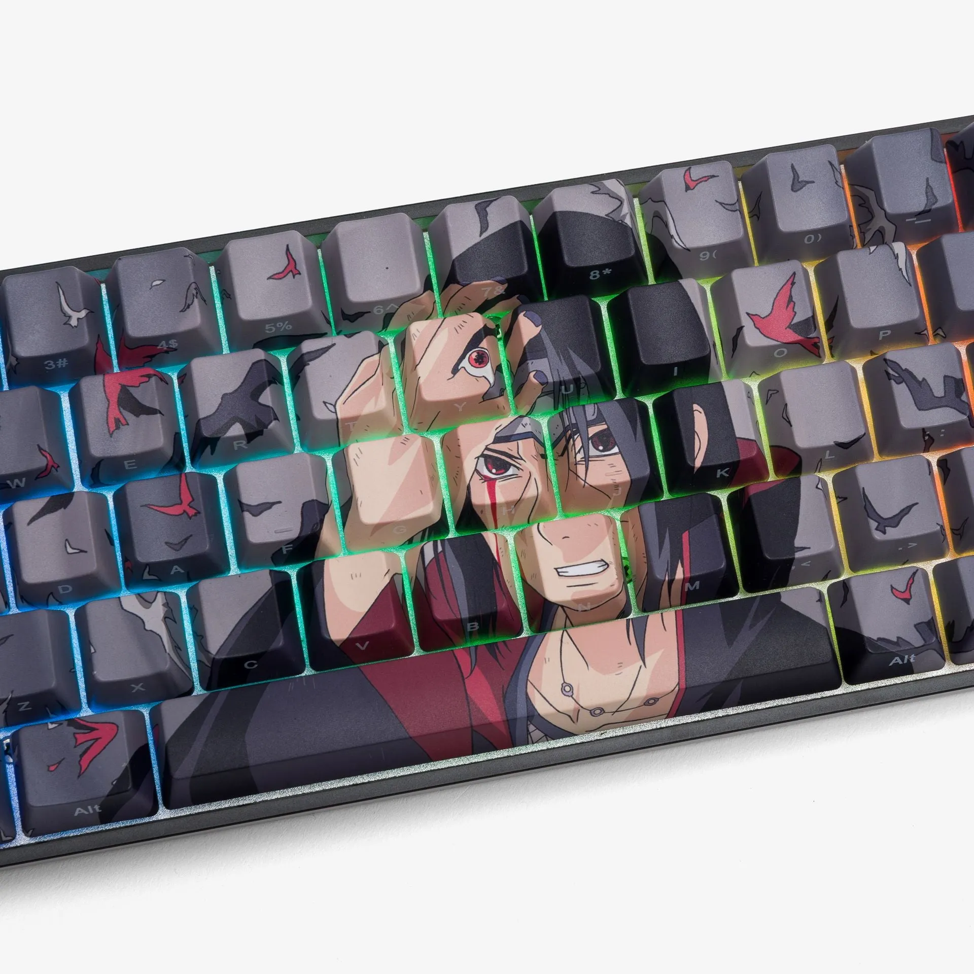 Naruto x HG Performance Base 65 Keyboard - Itachi Edition: Premium Mechanical Gaming Keyboard