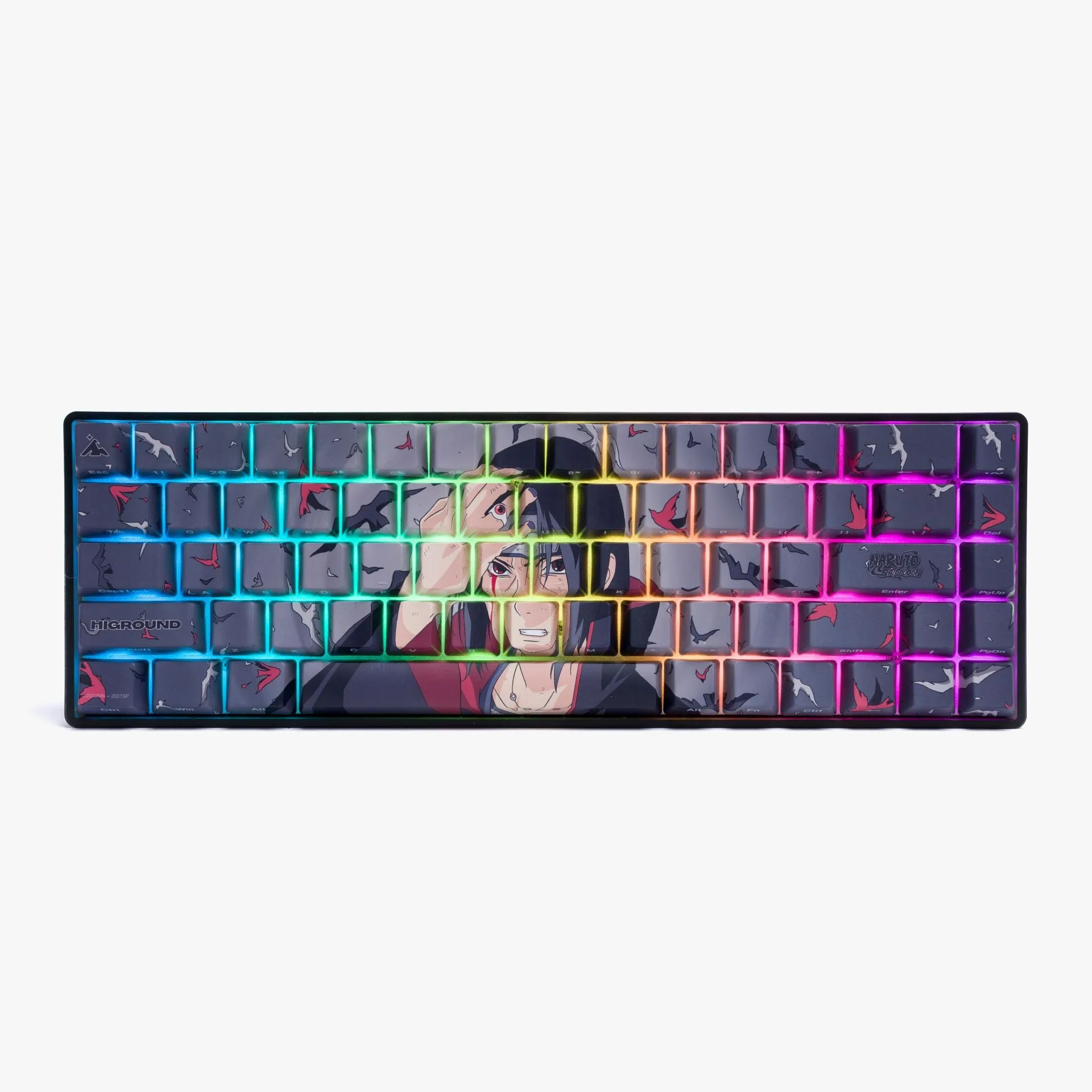 Naruto x HG Performance Base 65 Keyboard - Itachi Edition: Premium Mechanical Gaming Keyboard