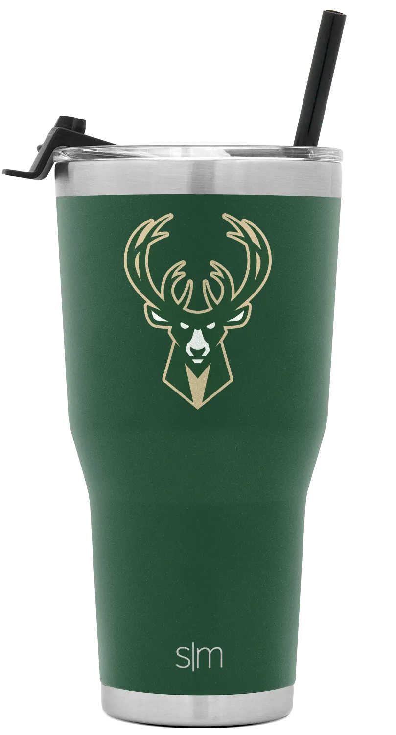 NBA Cruiser Tumbler with Flip Lid and Straw