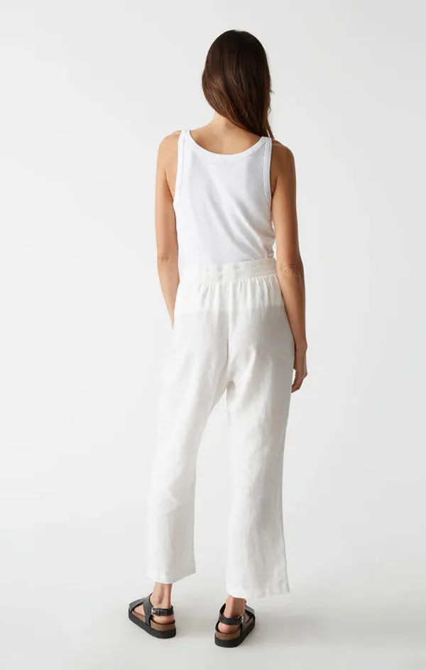 Nolan Pull On Linen Pant