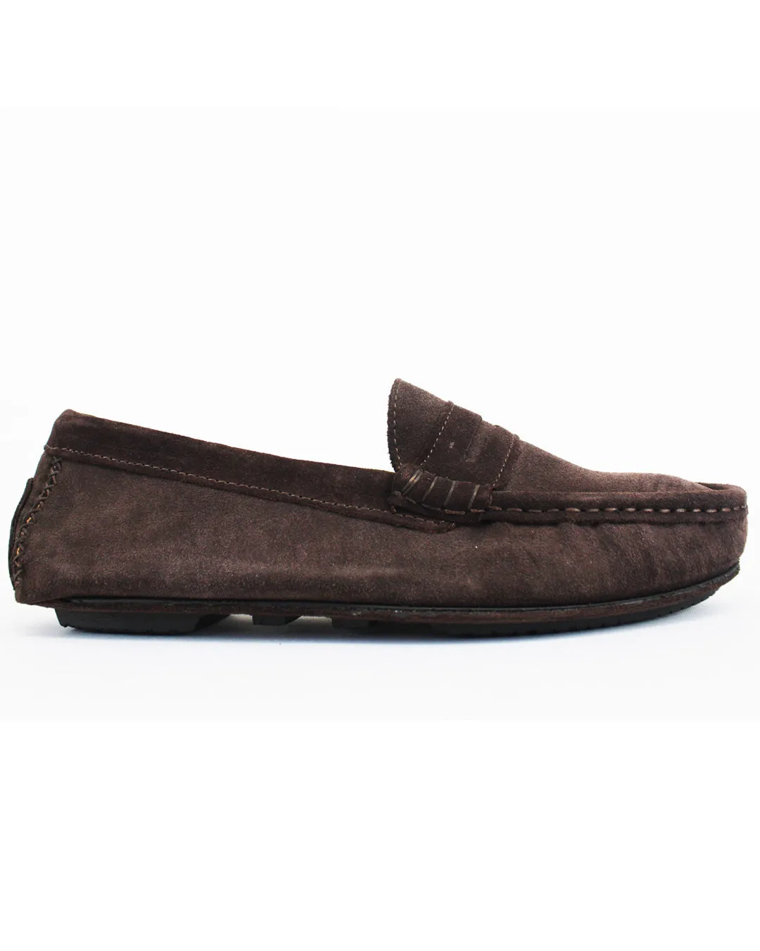 OCTANE CARVELLA CHOC SUEDE MOCCASSIN