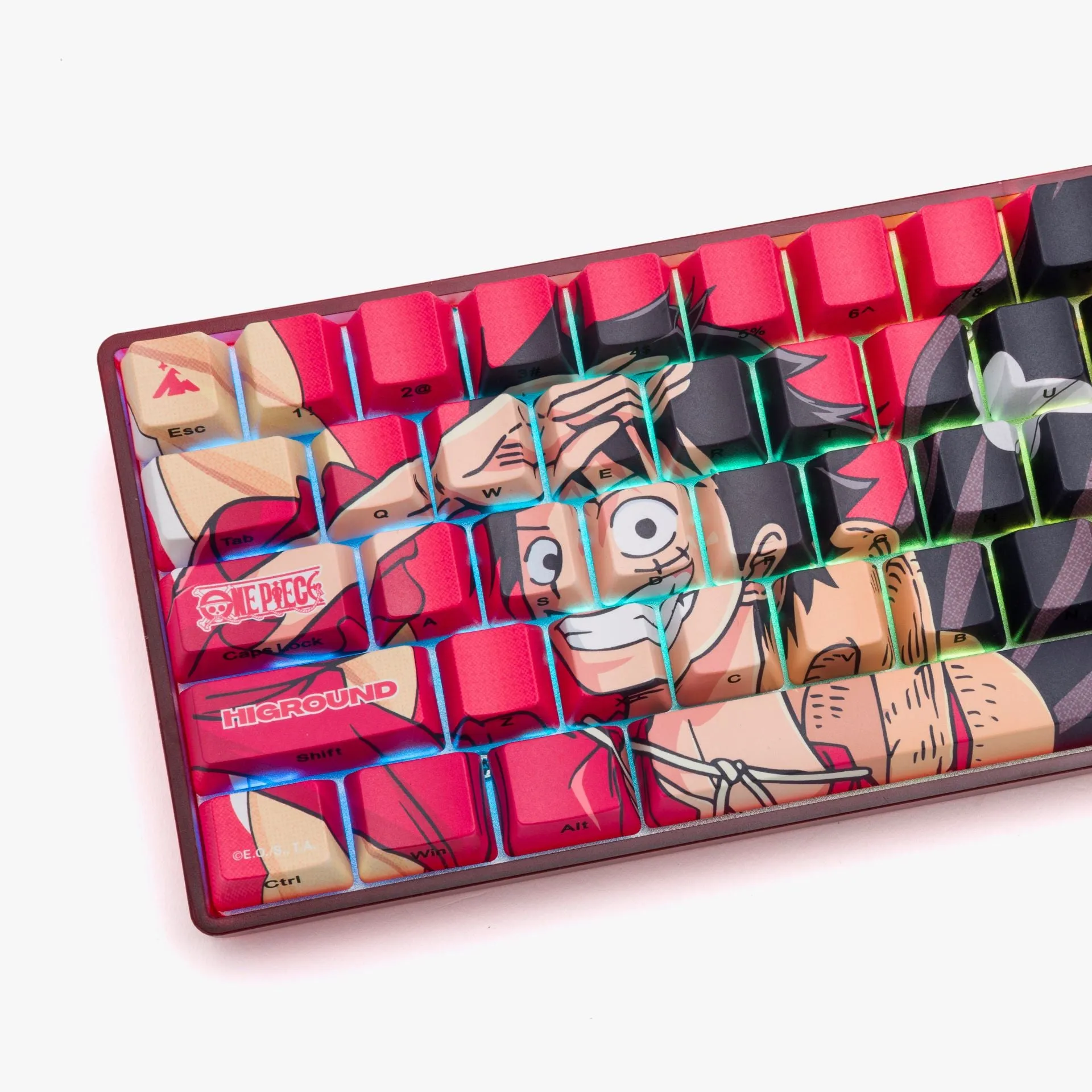 One Piece x HG Performance B65 Keyboard - Luffy