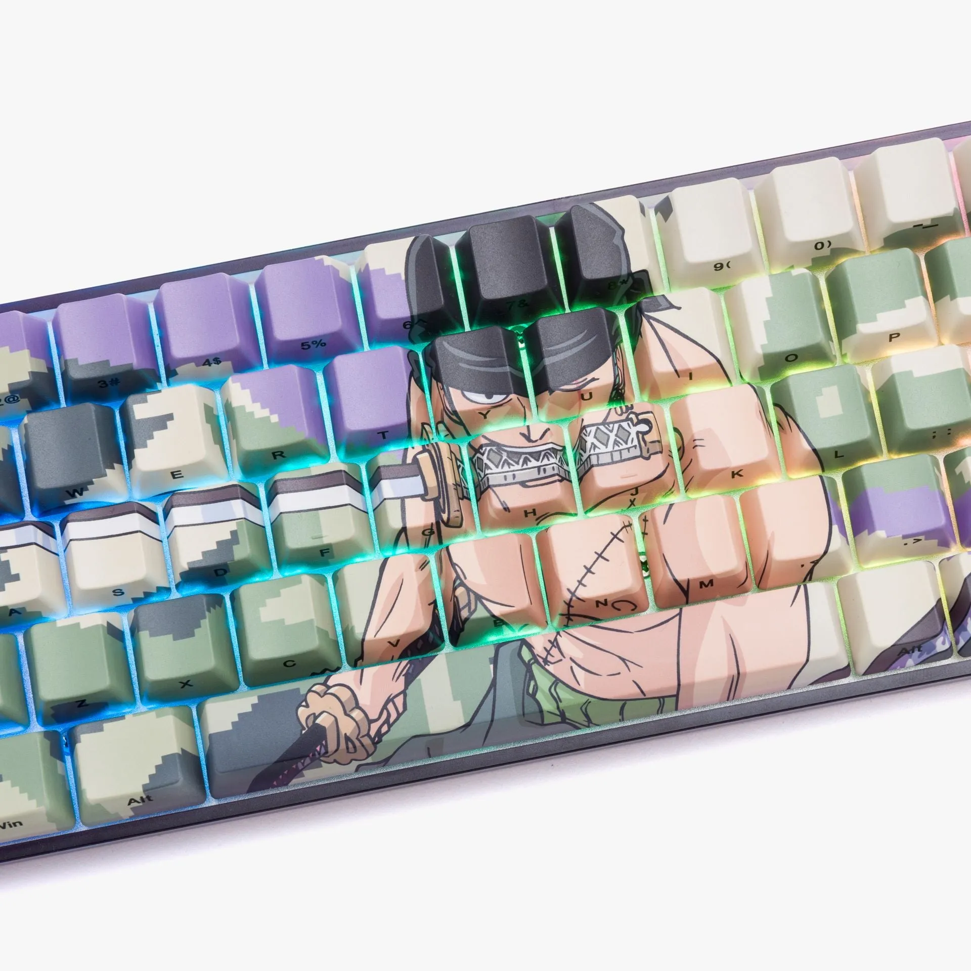 One Piece x HG Performance B65 Keyboard - Zoro