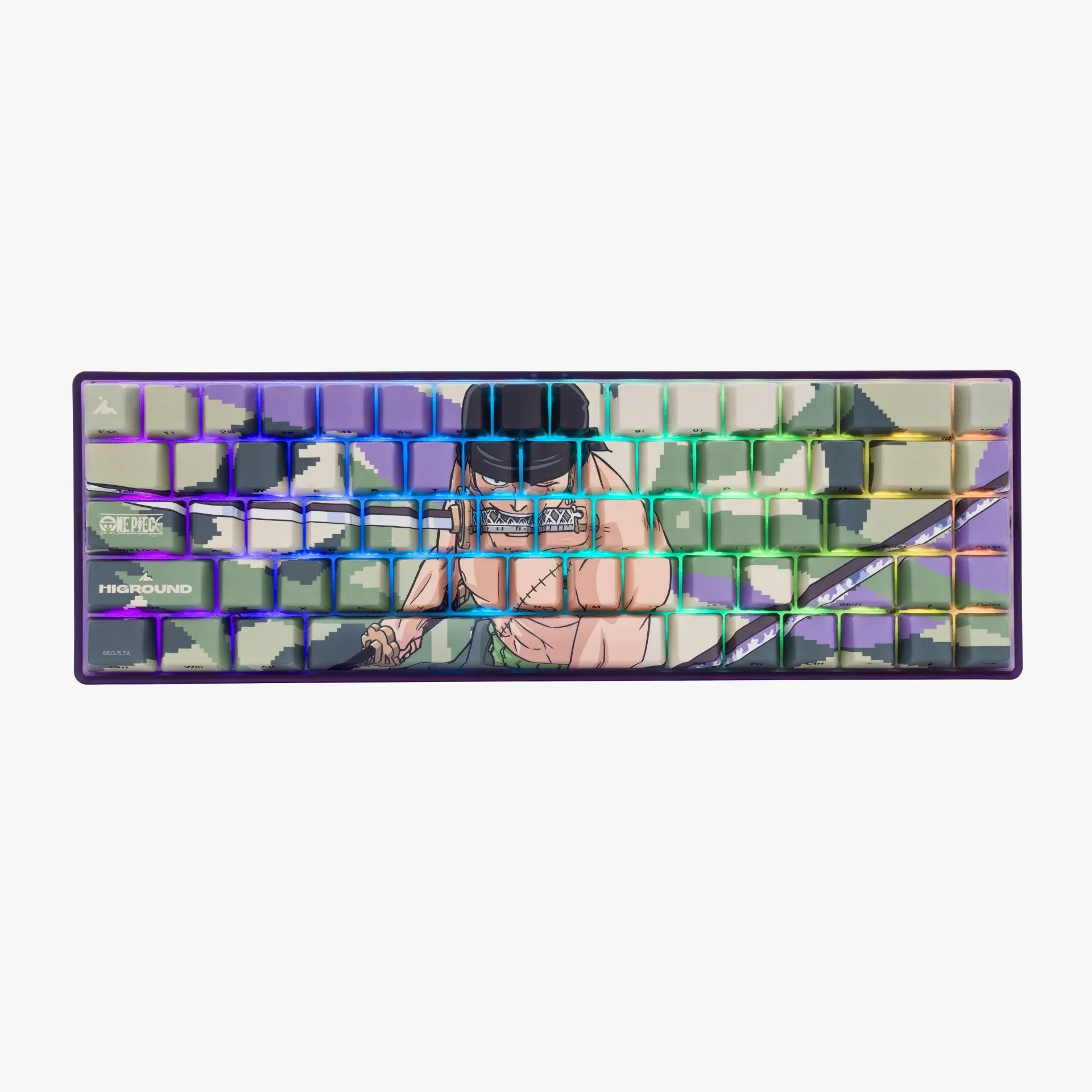 One Piece x HG Performance B65 Keyboard - Zoro