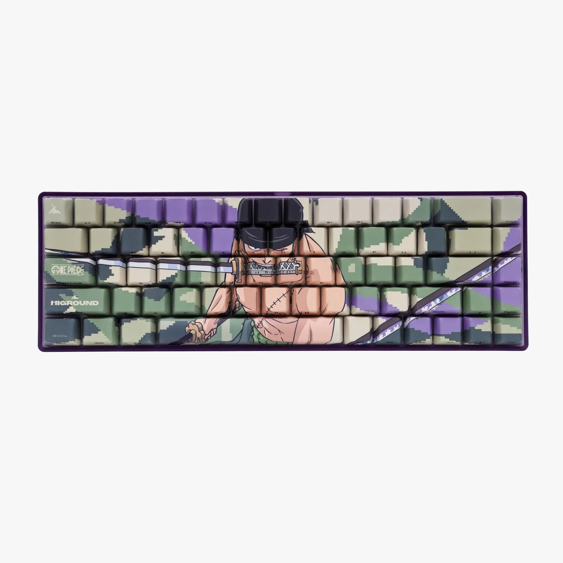 One Piece x HG Performance B65 Keyboard - Zoro