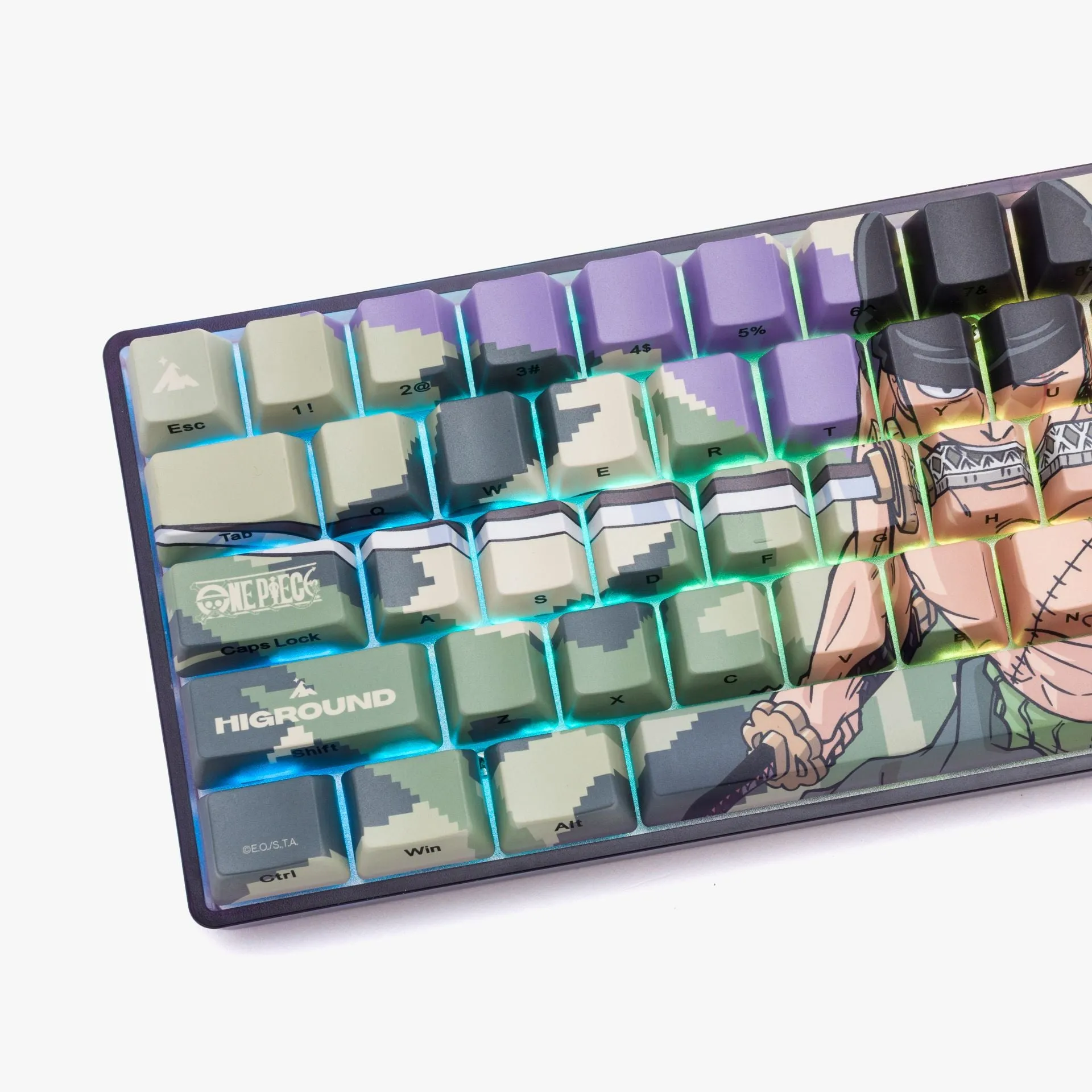 One Piece x HG Performance B65 Keyboard - Zoro