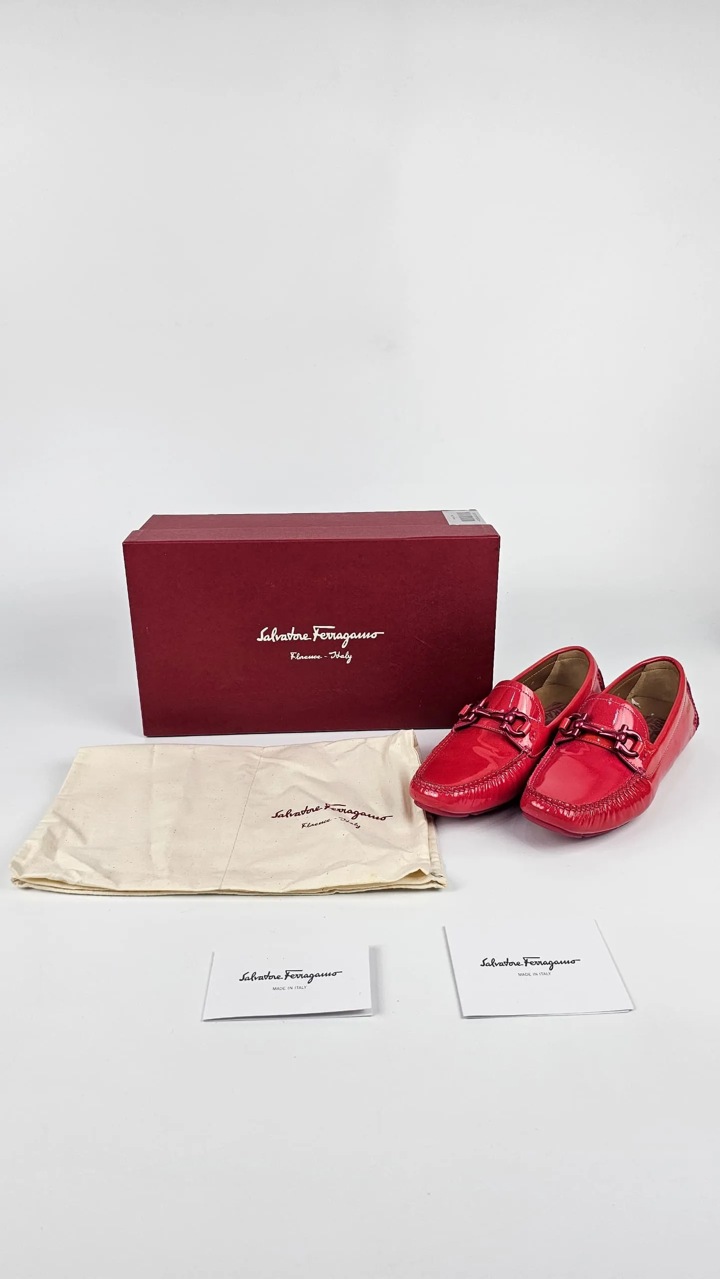 Parigi Framboise Patent Calf Loafers