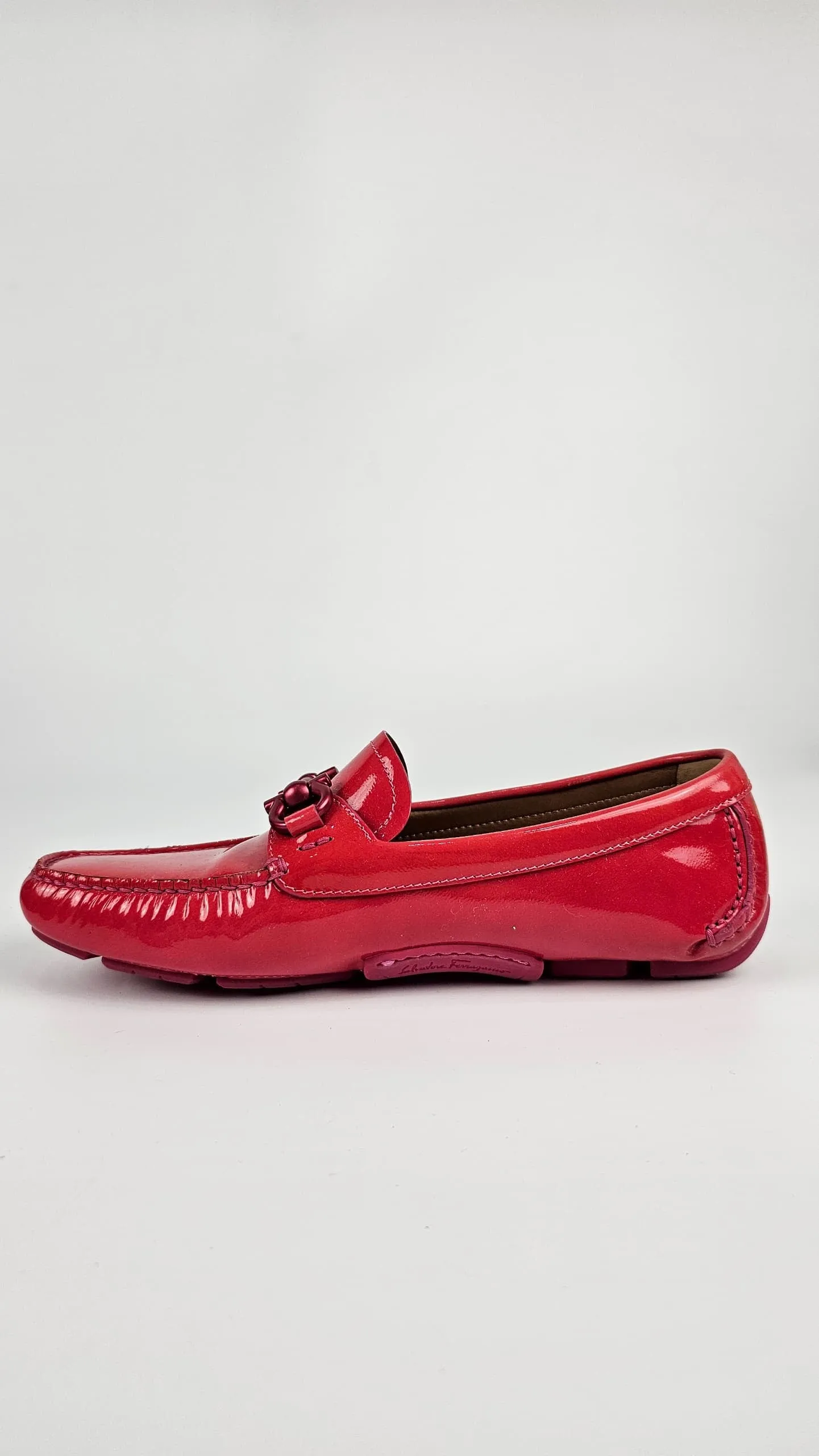 Parigi Framboise Patent Calf Loafers