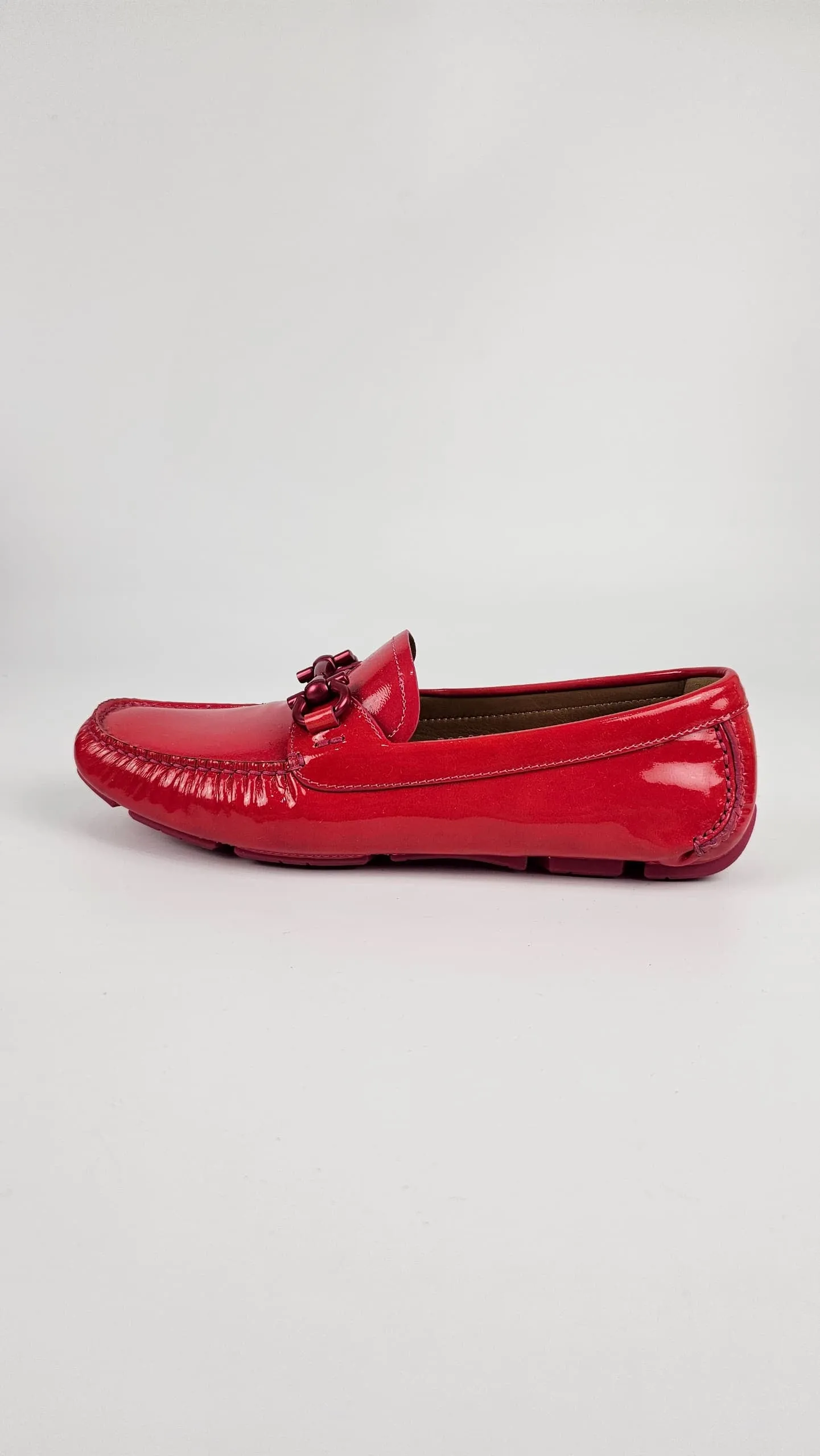 Parigi Framboise Patent Calf Loafers