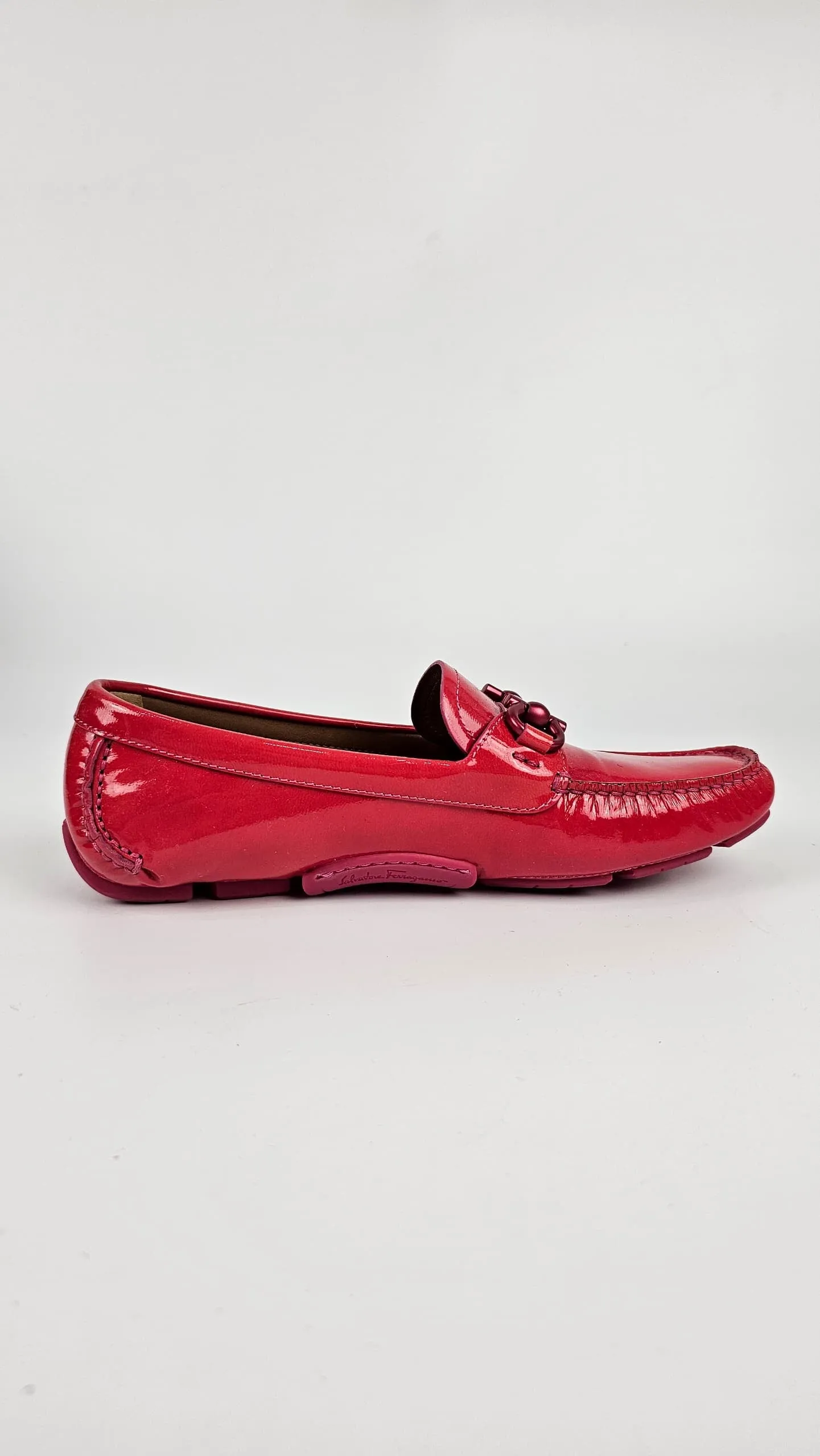 Parigi Framboise Patent Calf Loafers