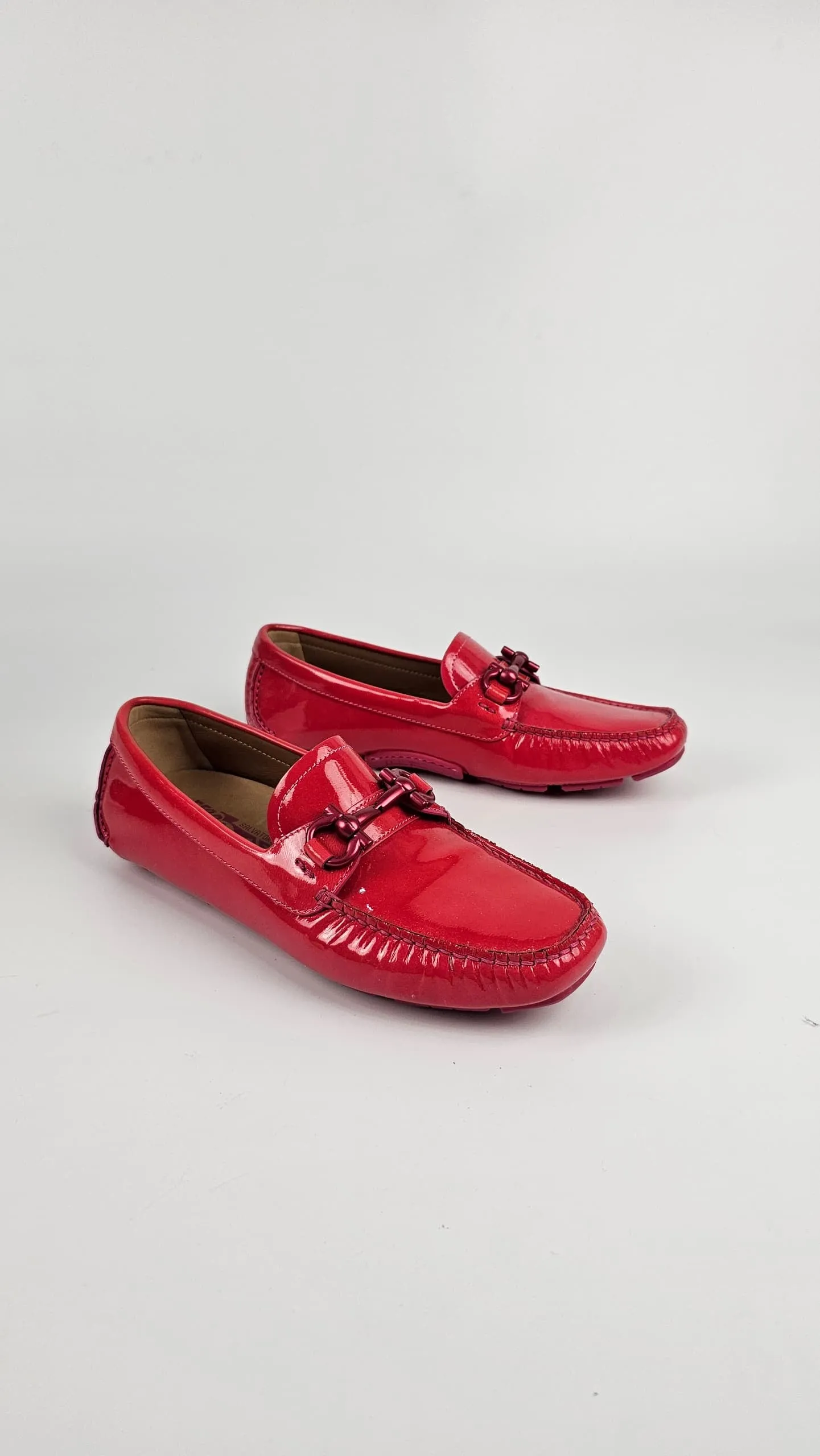 Parigi Framboise Patent Calf Loafers