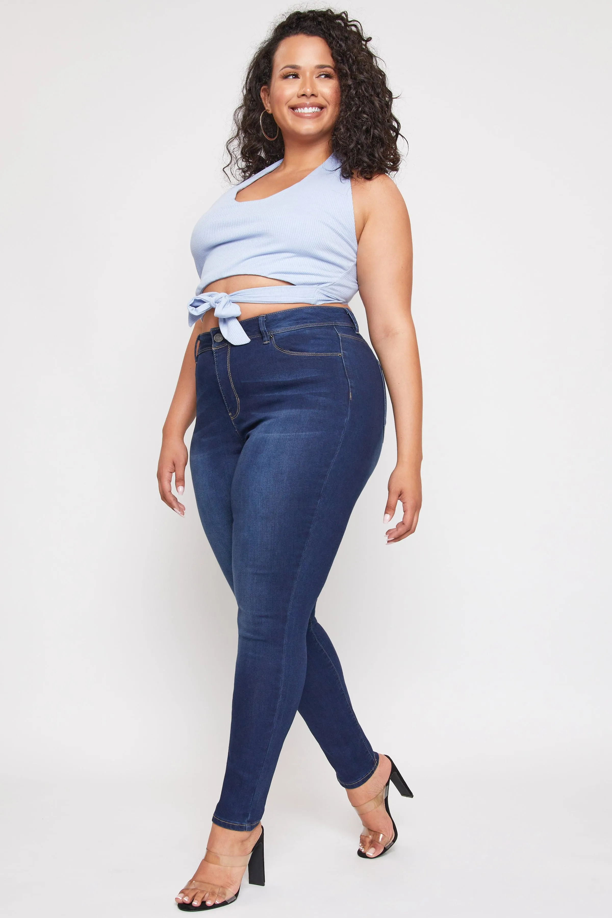 Plus Size Women's Essential  Skinny Jeans