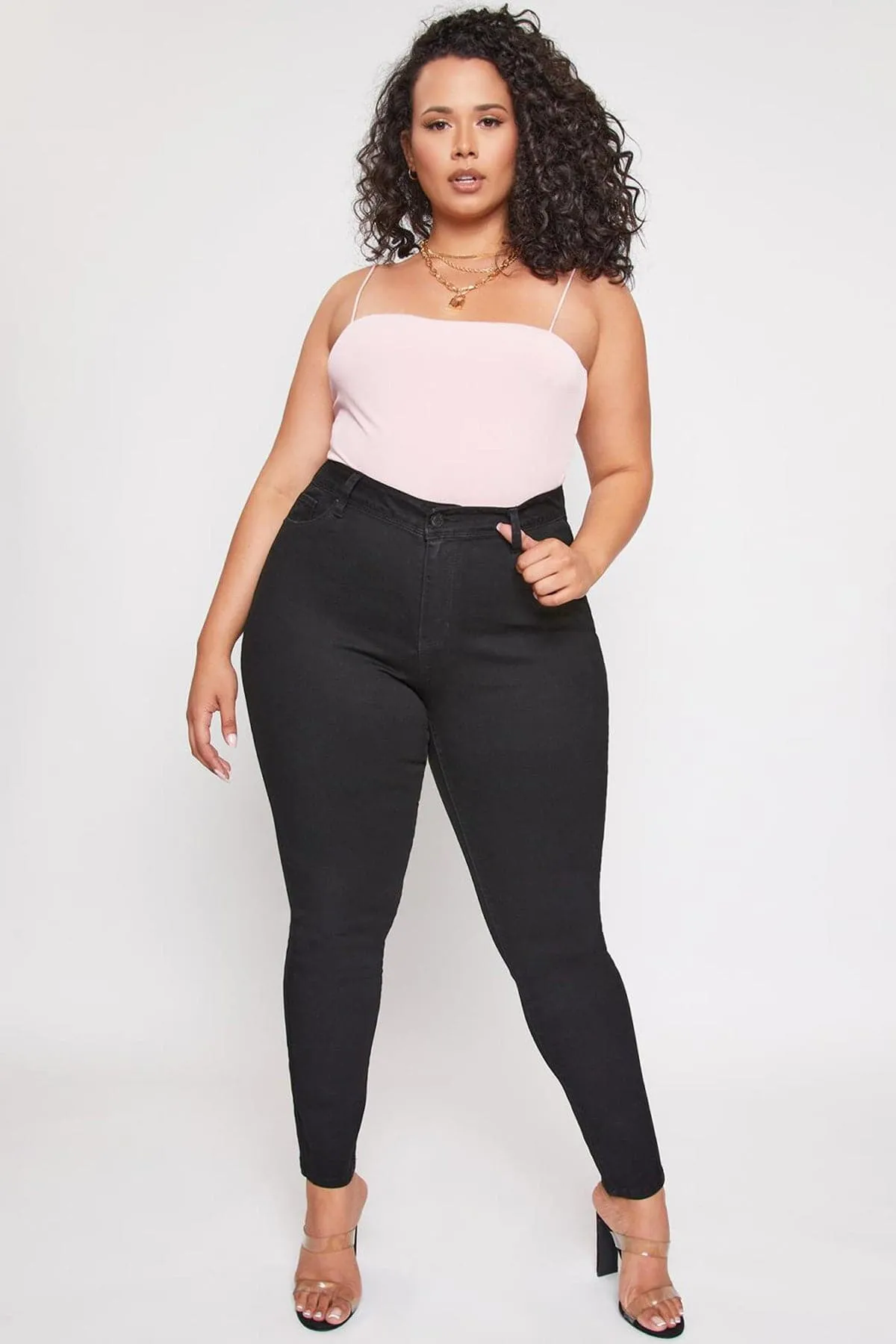 Plus Size Women's Essential  Skinny Jeans