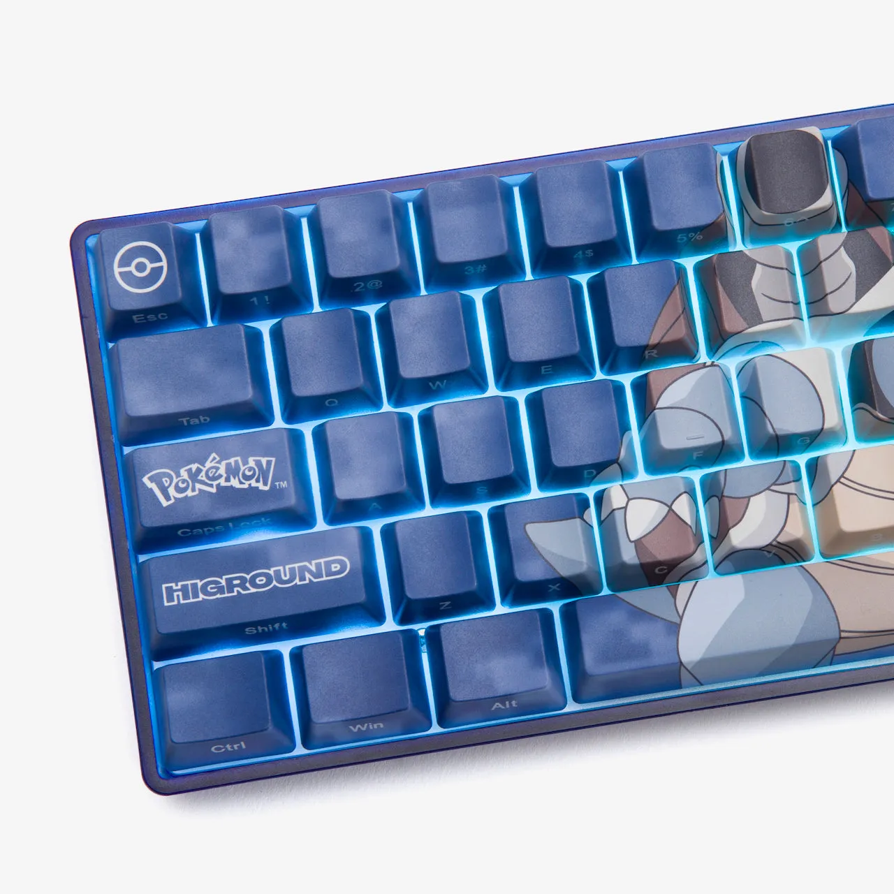 Pokémon   HG Performance Base 65 Keyboard - Blastoise