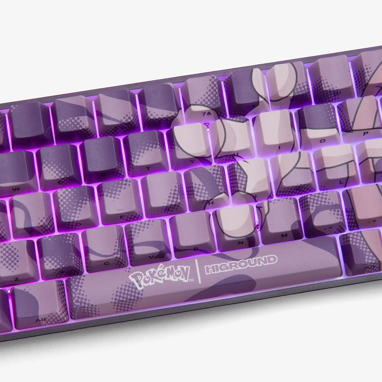 Pokémon   HG Performance Base 65 Keyboard - Mewtwo