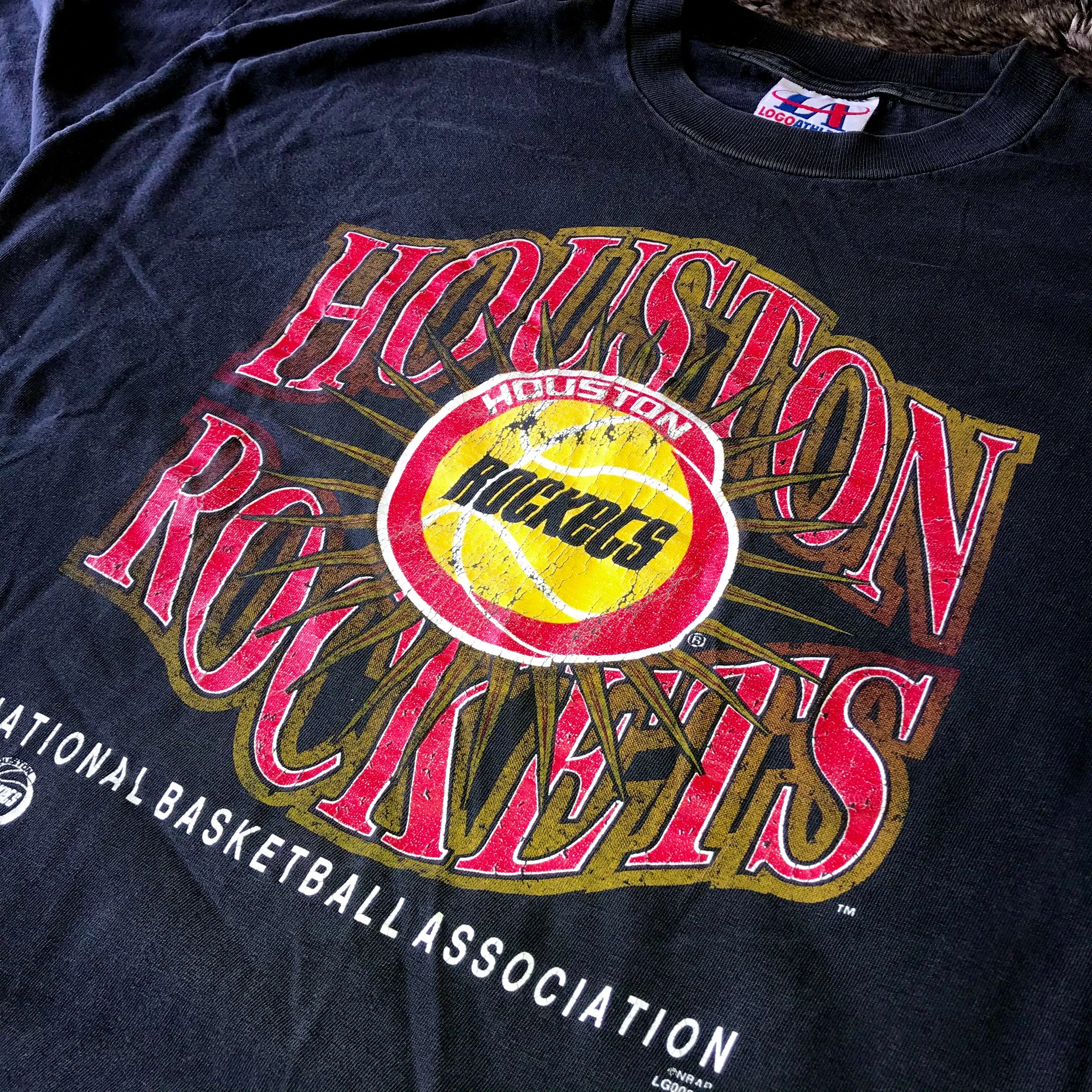 Rockets 2007 Retro Logo Tee