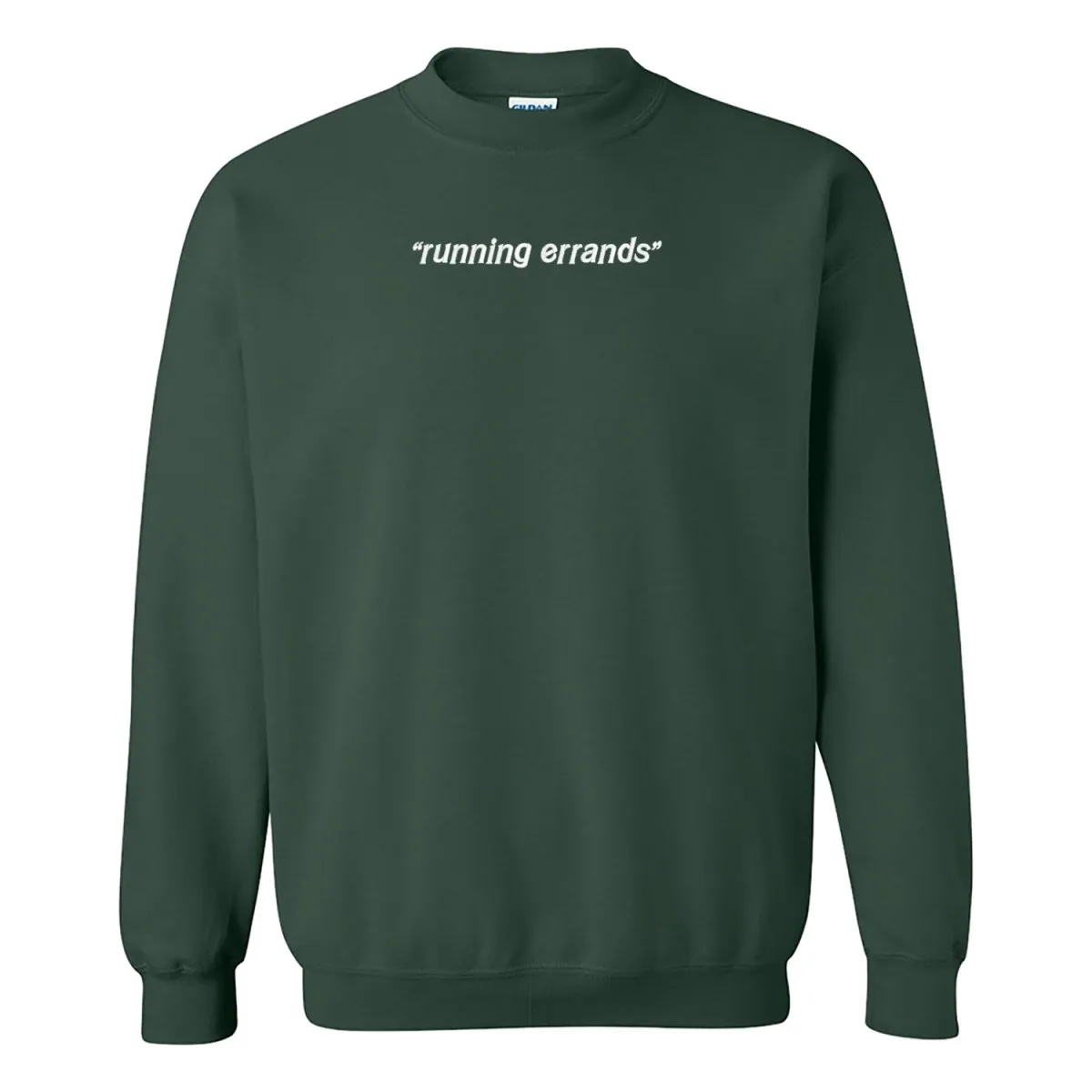 'Running Errands' Crewneck Sweatshirt