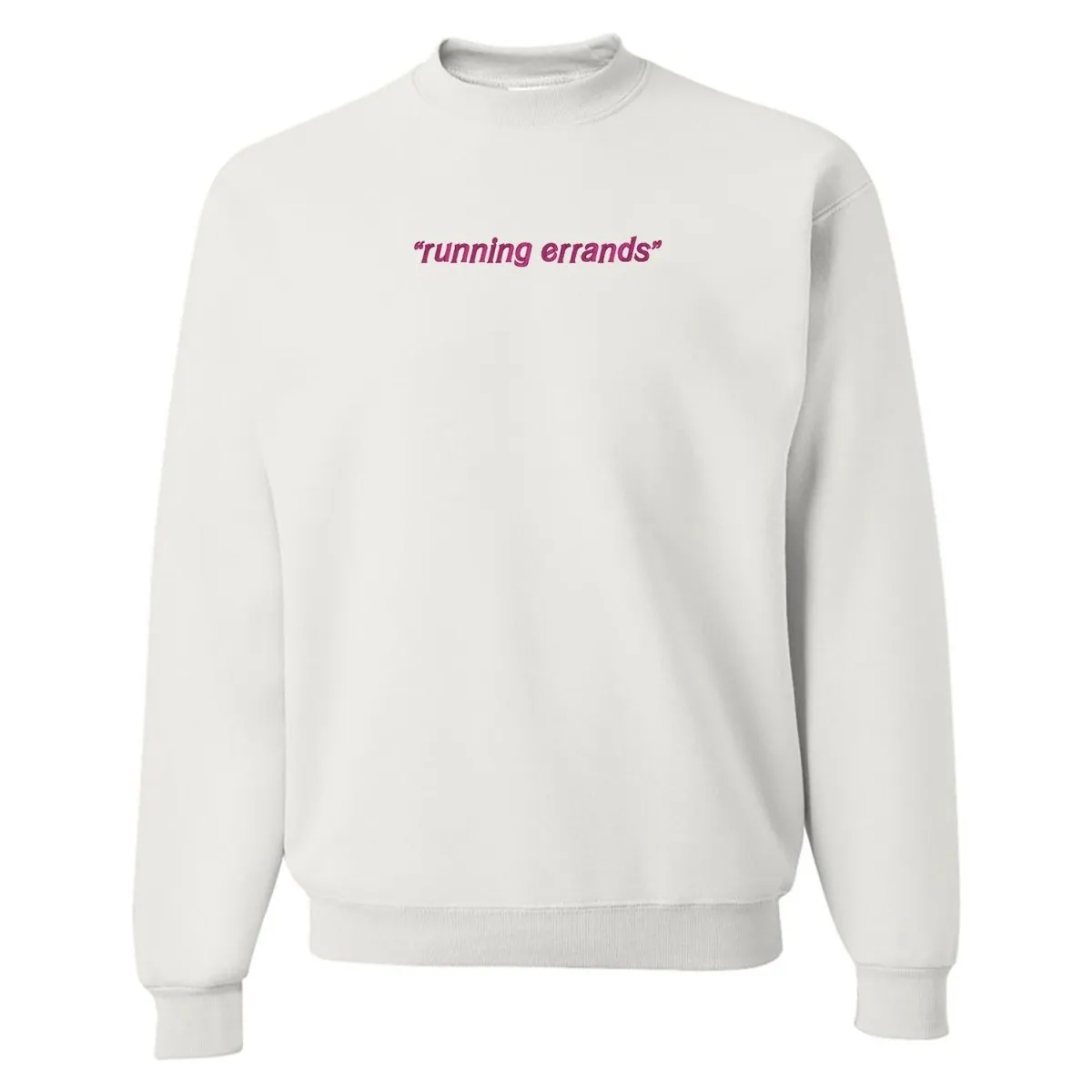 'Running Errands' Crewneck Sweatshirt