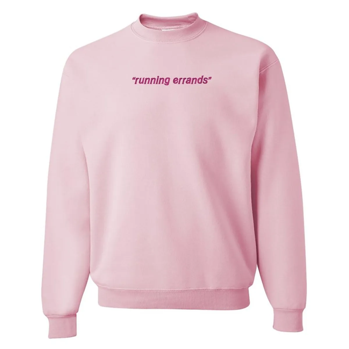 'Running Errands' Crewneck Sweatshirt