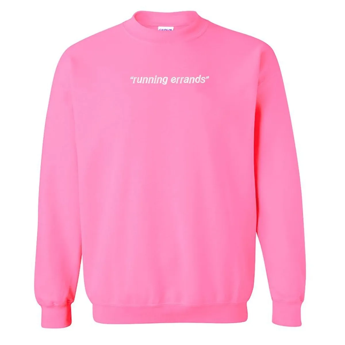 'Running Errands' Crewneck Sweatshirt