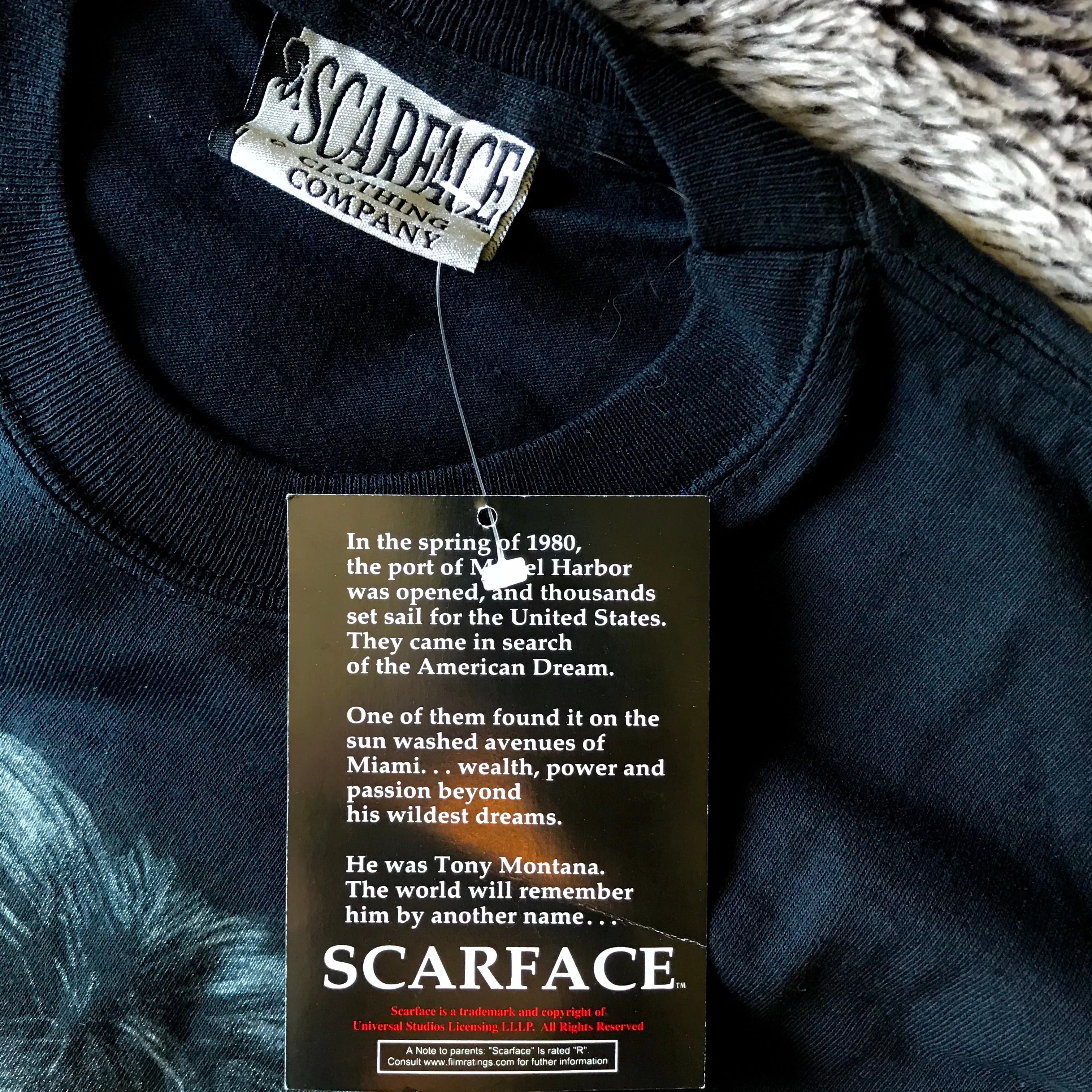 Scarface Single Stitch Blood Tee